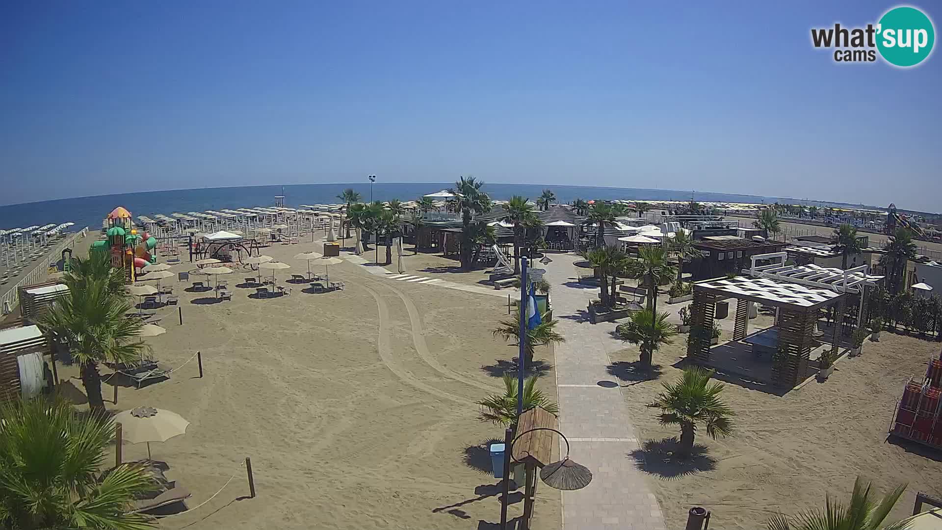 Live Bagno Primavera Beach – Piazzale Europa Rosolina Mare webcam