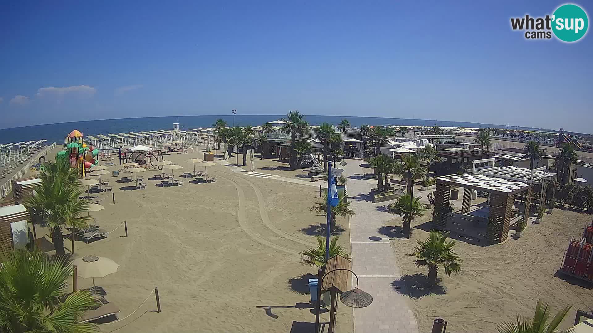 En vivo Bagno Primavera Beach – Piazzale Europa Rosolina Mare webcam