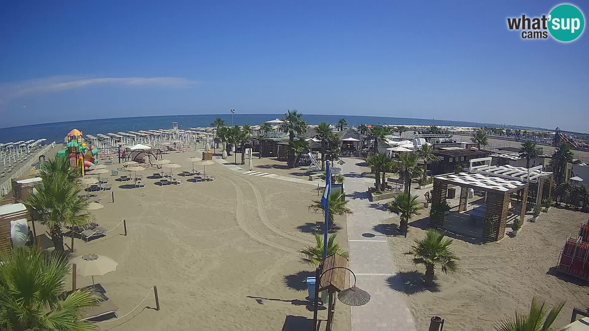 Live Bagno Primavera Beach – Piazzale Europa Rosolina Mare webcam