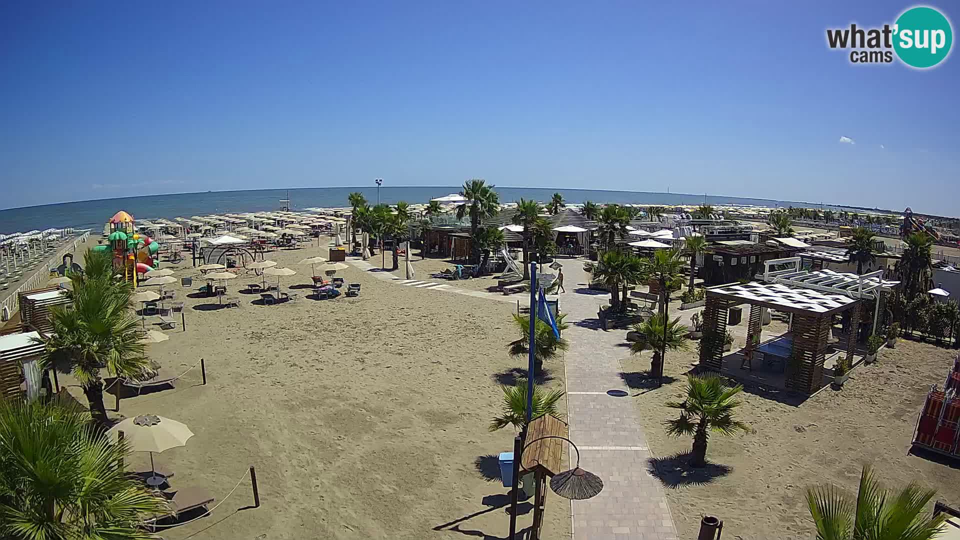 Live Bagno Primavera Beach – Piazzale Europa Rosolina Mare webcam