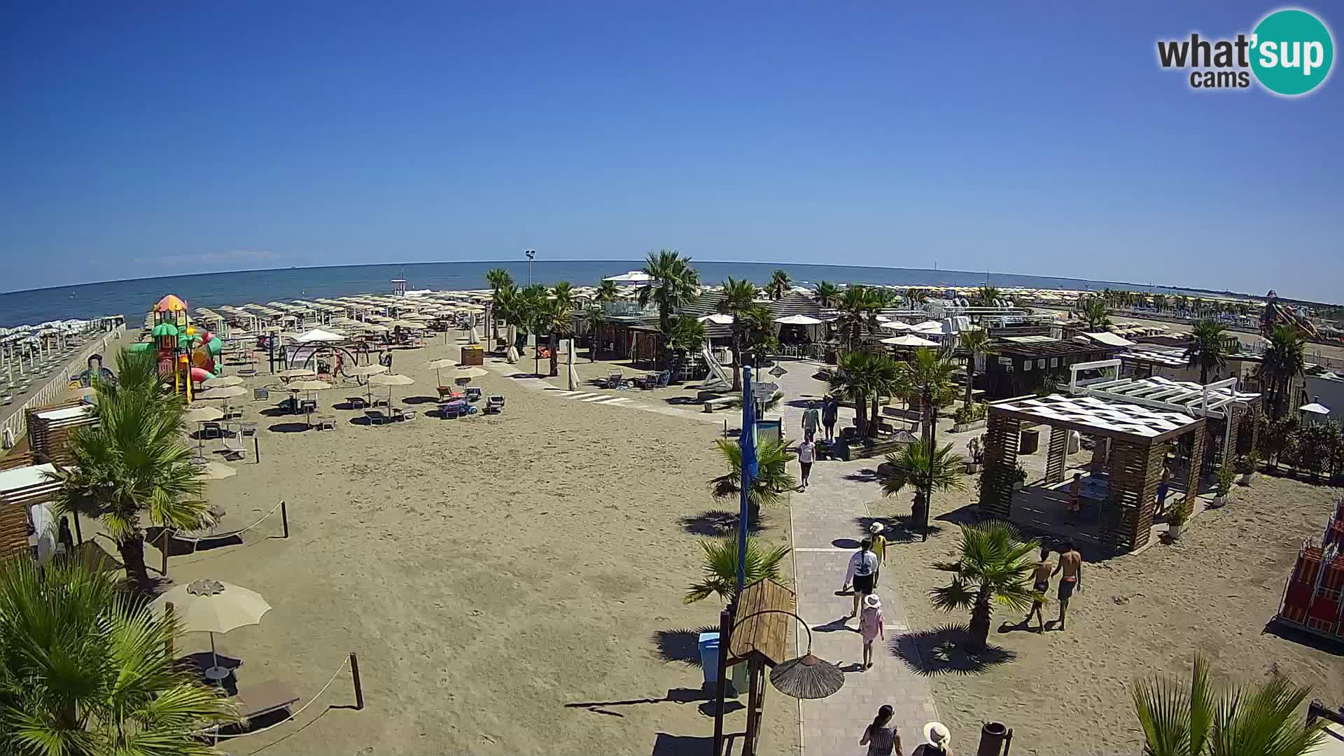 Live Bagno Primavera Beach – Piazzale Europa Rosolina Mare webcam