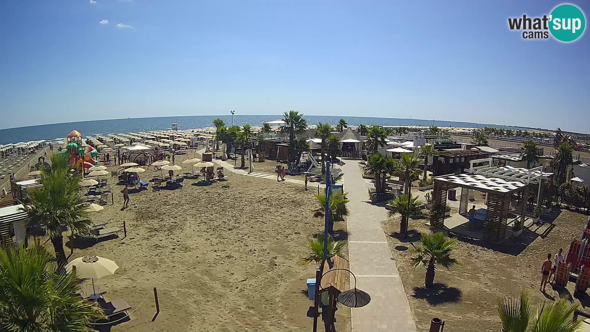 Live Bagno Primavera Beach – Piazzale Europa Rosolina Mare webcam