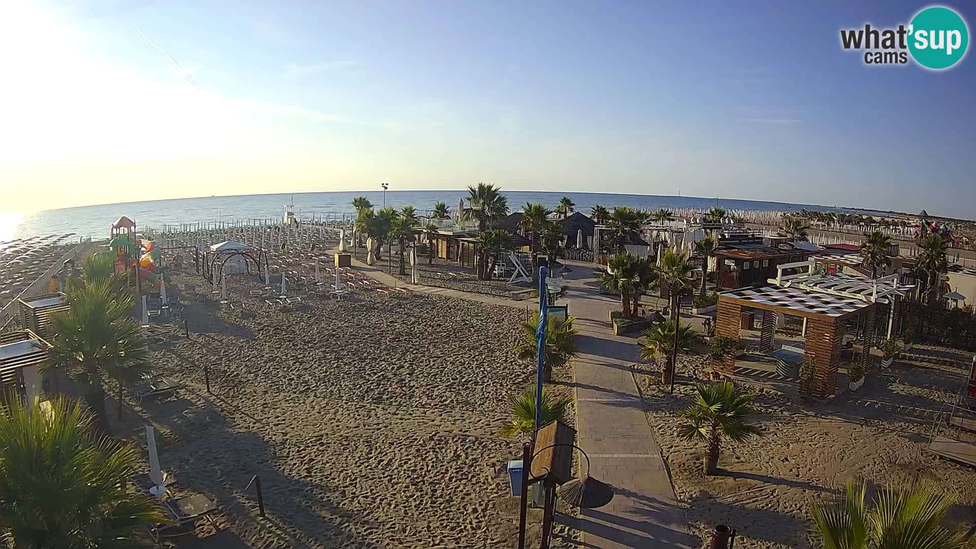 Live Bagno Primavera Beach – Piazzale Europa Rosolina Mare webcam