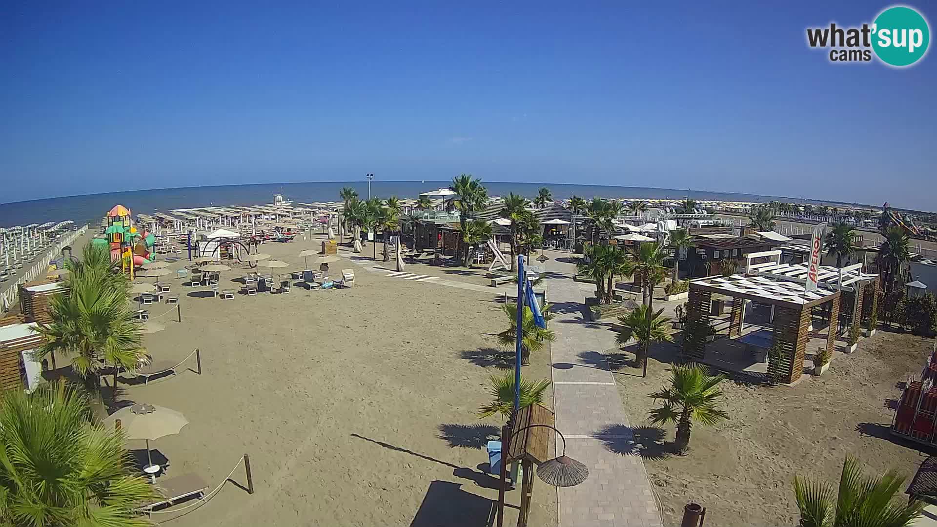 Live Bagno Primavera Beach – Piazzale Europa Rosolina Mare webcam