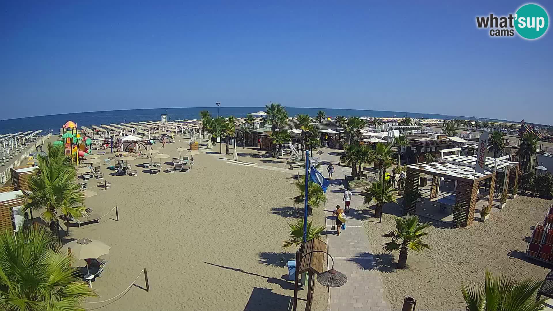 Live Bagno Primavera Beach – Piazzale Europa Rosolina Mare webcam