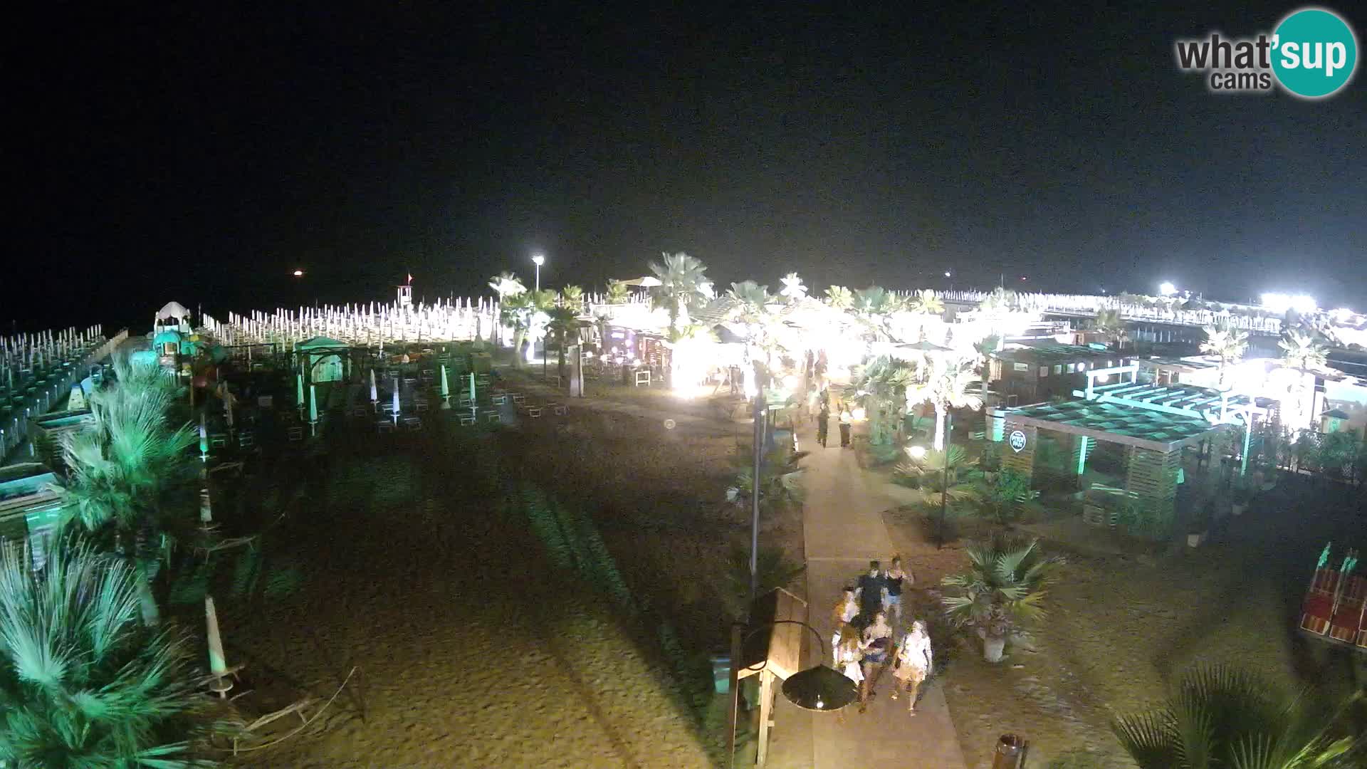 Bagno Primavera Beach – Piazzale Europa Rosolina Mare Strand webcam