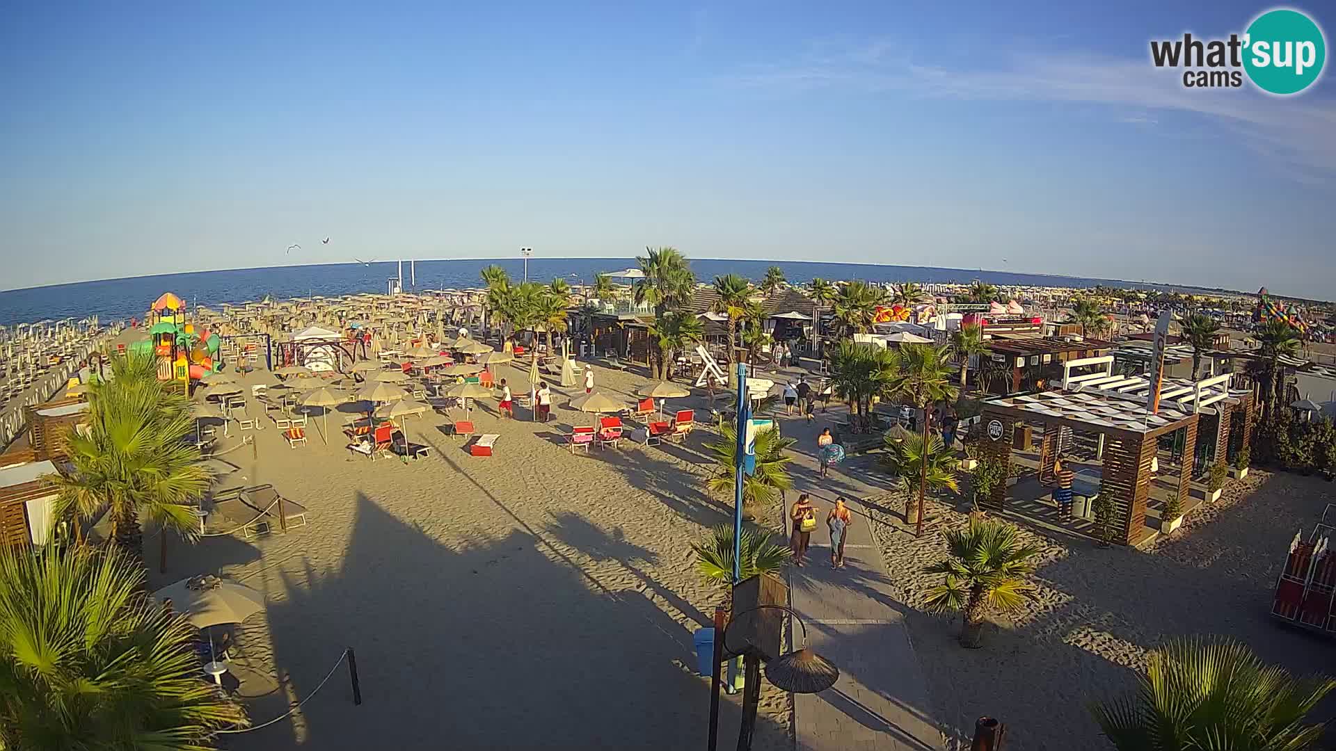 Live Bagno Primavera Beach – Piazzale Europa Rosolina Mare webcam