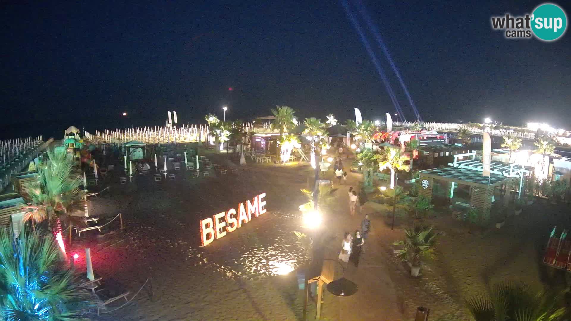 V živo Bagno Primavera Beach – Piazzale Europa Rosolina Mare webcam