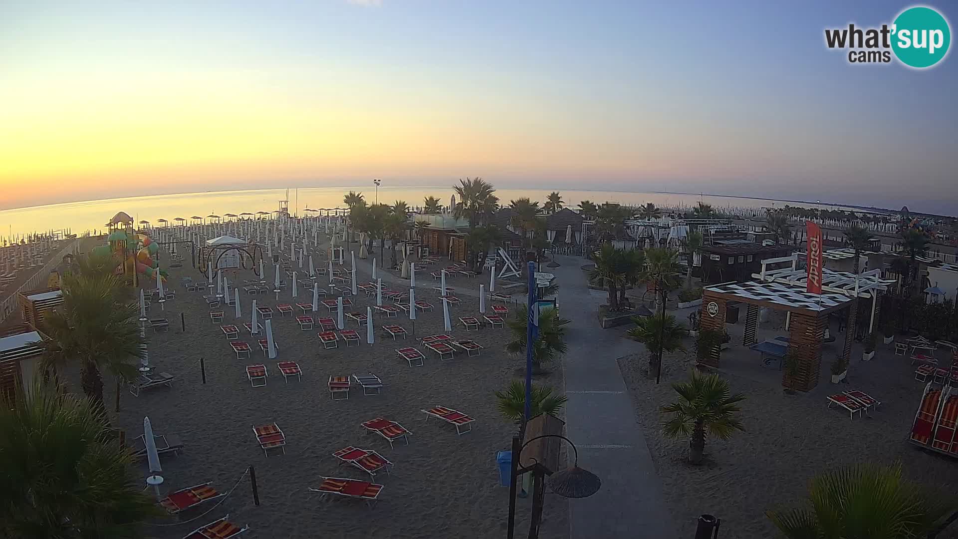 En vivo Bagno Primavera Beach – Piazzale Europa Rosolina Mare webcam