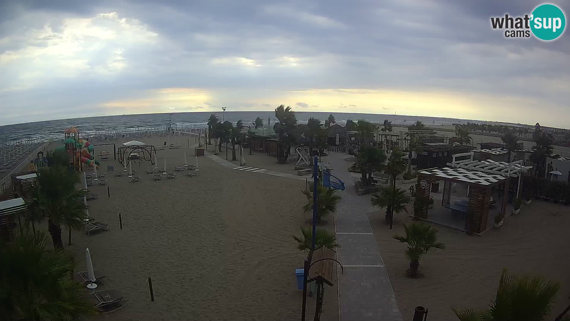 Bagno Primavera Beach – Piazzale Europa Rosolina Mare Strand webcam