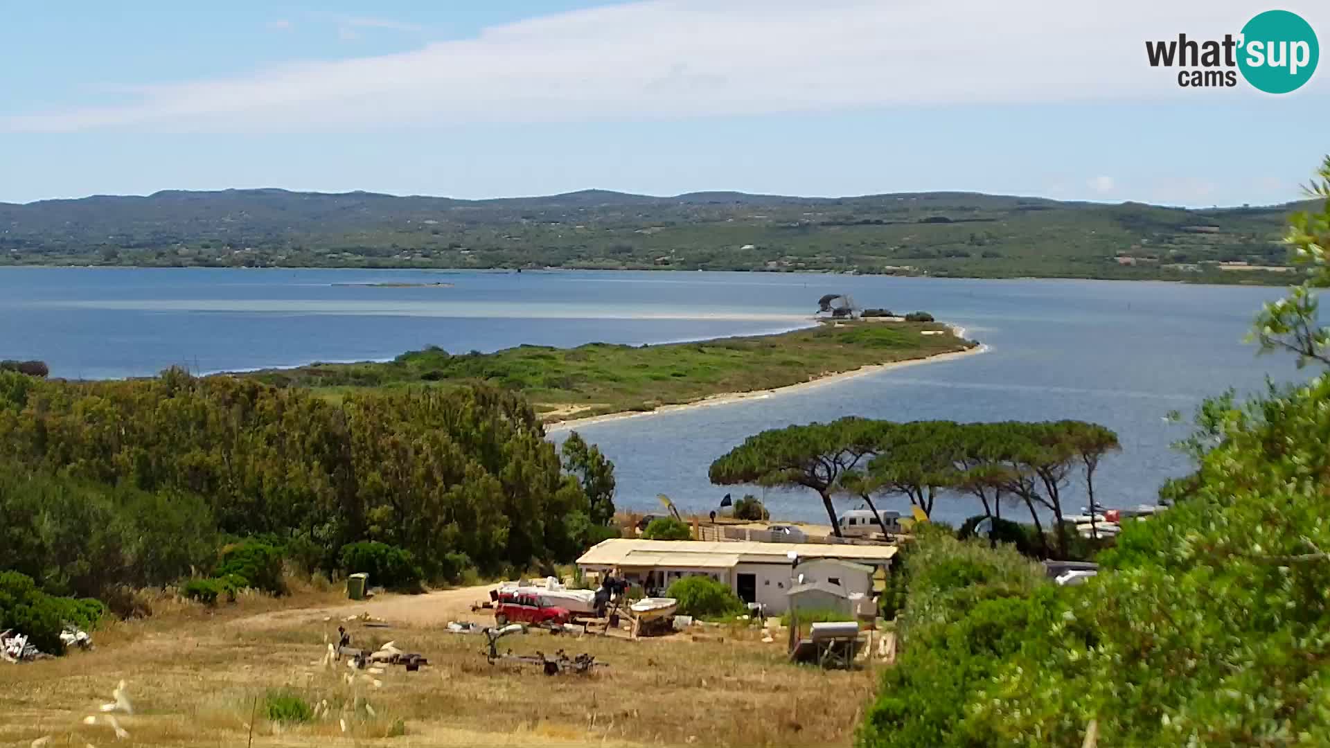 Spletna kamera v živo Punta Trettu – San Giovanni Suergiu – Sardinija