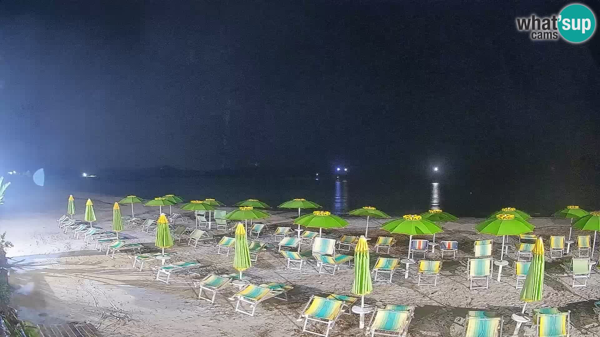 Spletna kamera Porto Pino – Pogled v živo iz Sant’Anna Arresi