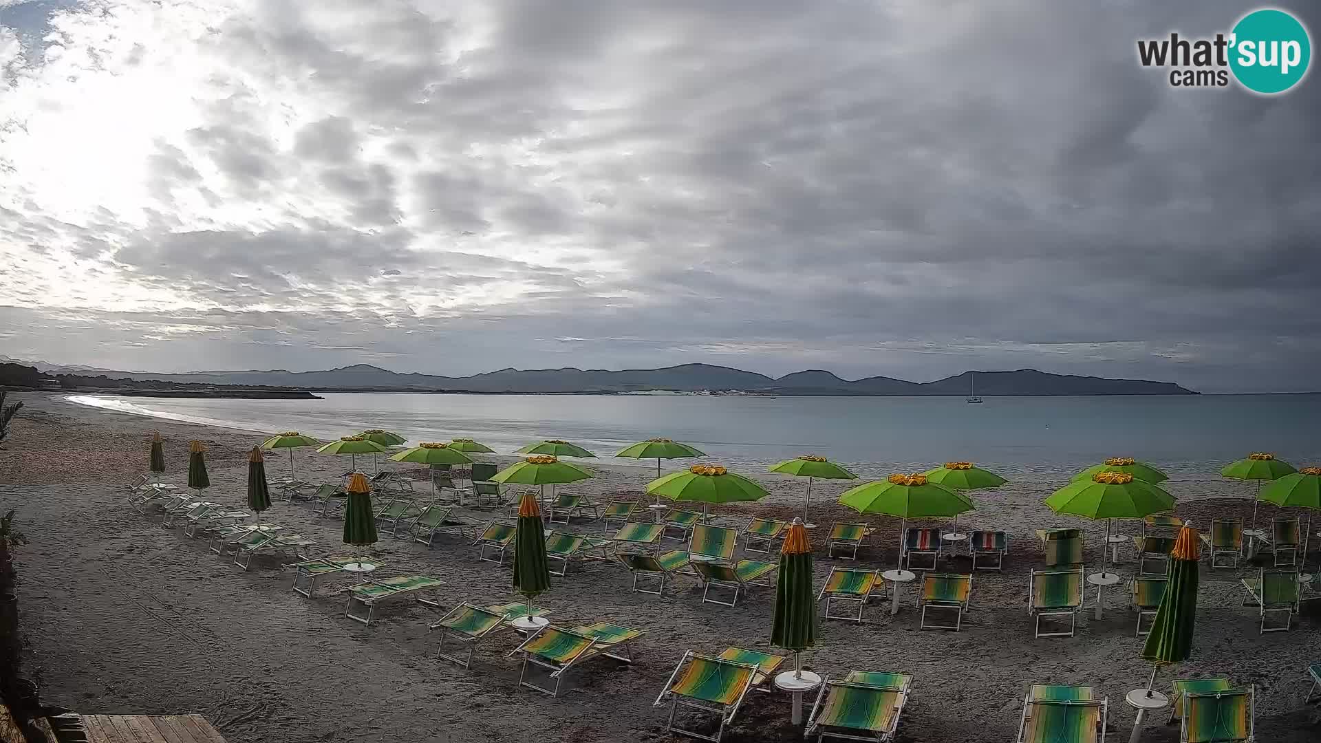 Spletna kamera Porto Pino – Pogled v živo iz Sant’Anna Arresi