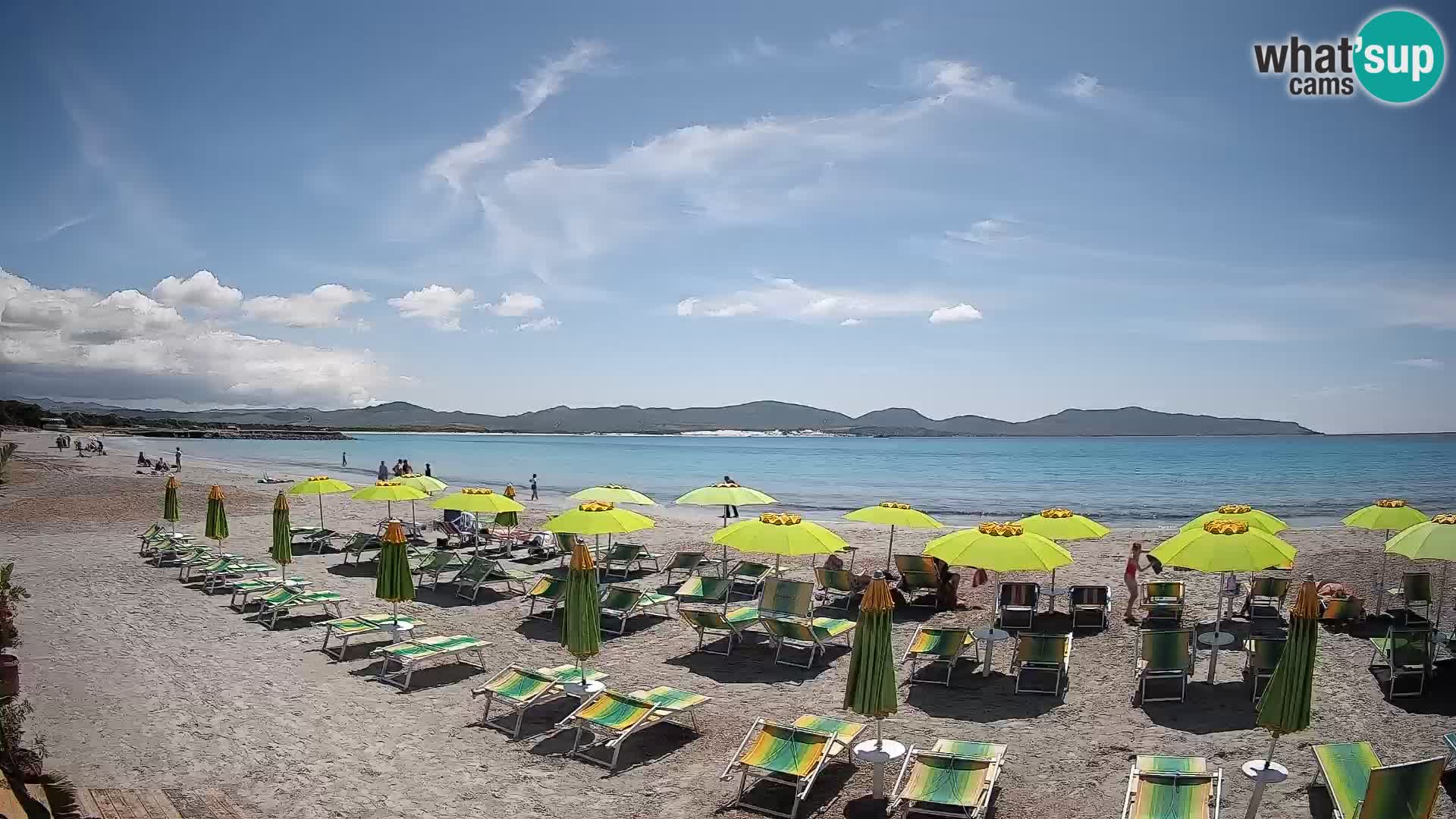 Spletna kamera Porto Pino – Pogled v živo iz Sant’Anna Arresi
