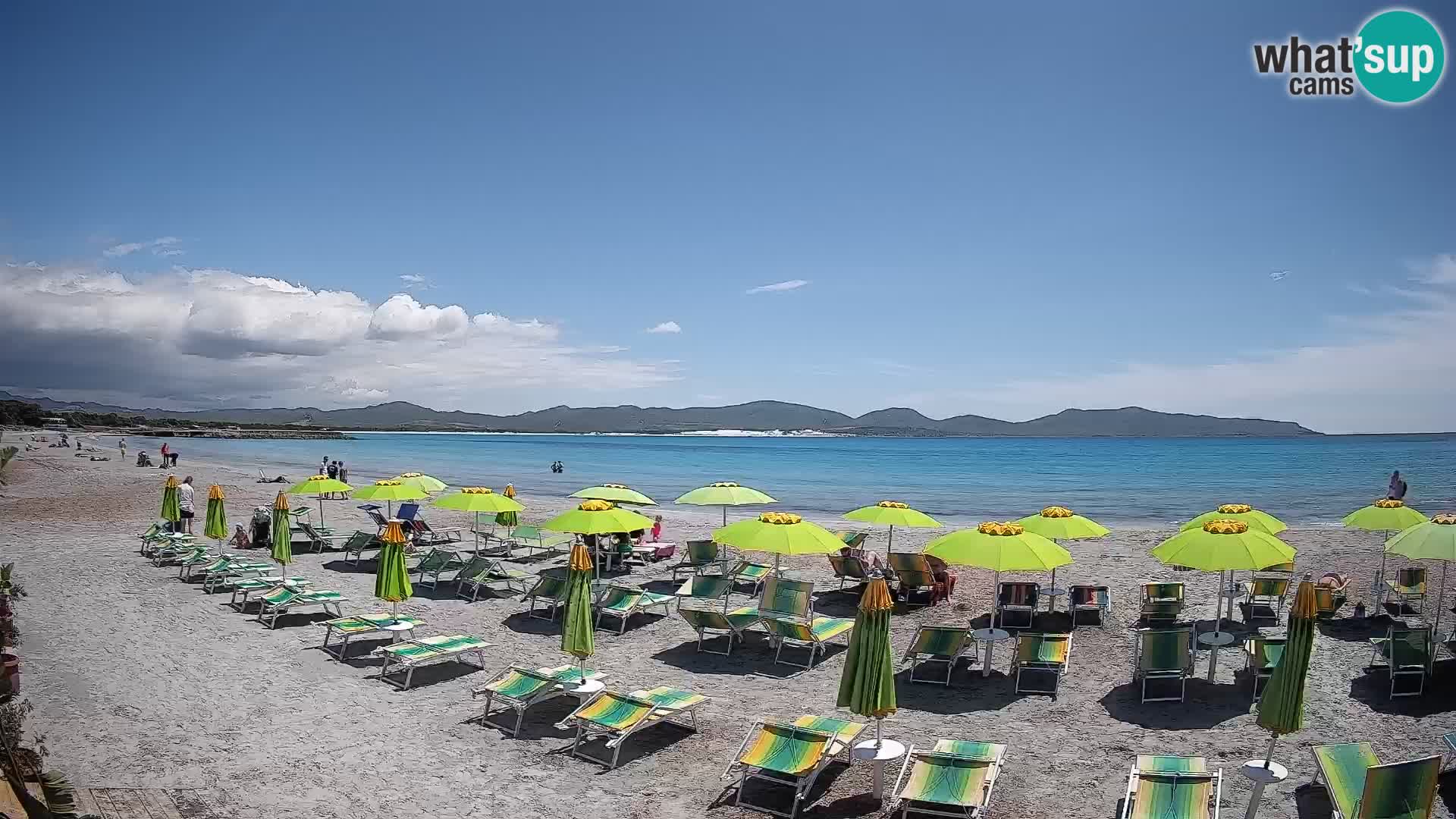 Spletna kamera Porto Pino – Pogled v živo iz Sant’Anna Arresi