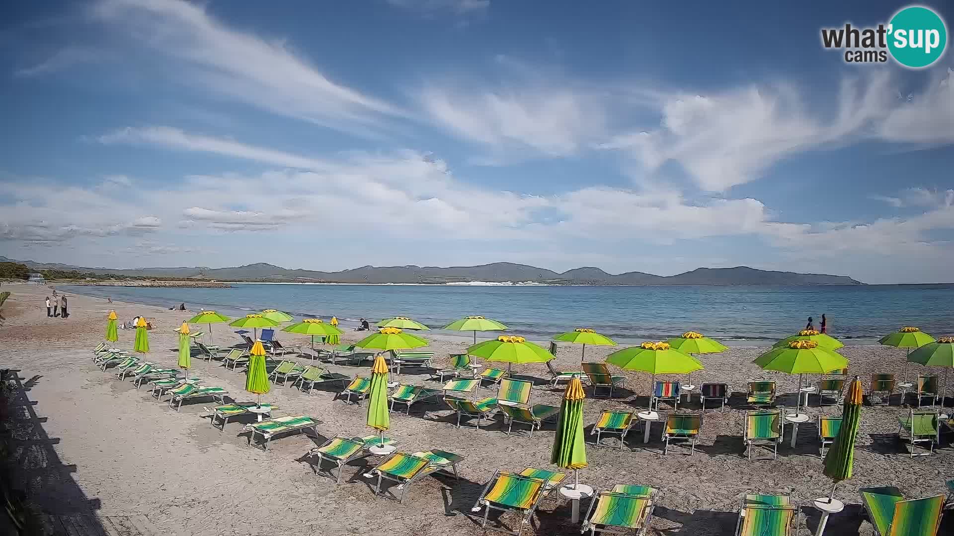 Spletna kamera Porto Pino – Pogled v živo iz Sant’Anna Arresi
