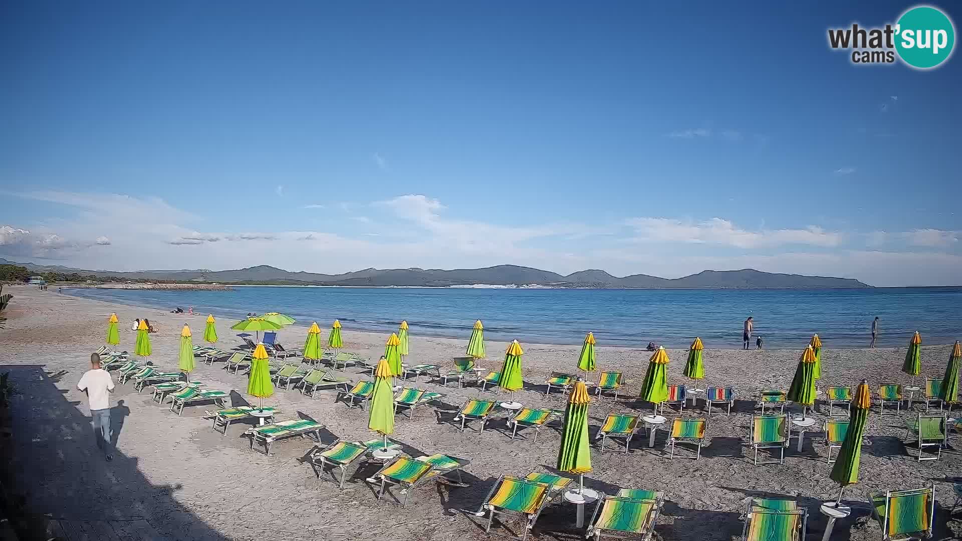 Spletna kamera Porto Pino – Pogled v živo iz Sant’Anna Arresi
