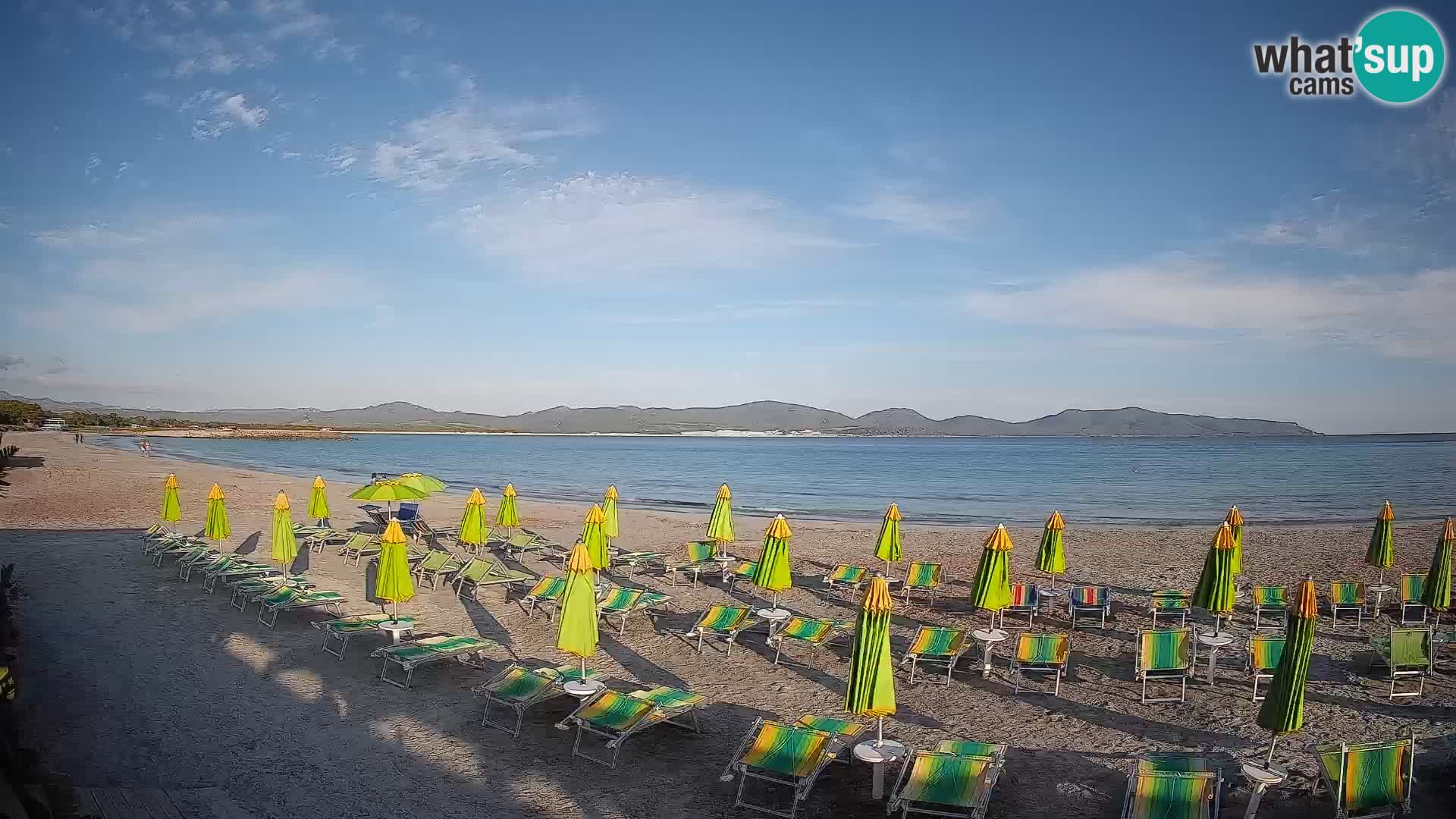 Spletna kamera Porto Pino – Pogled v živo iz Sant’Anna Arresi