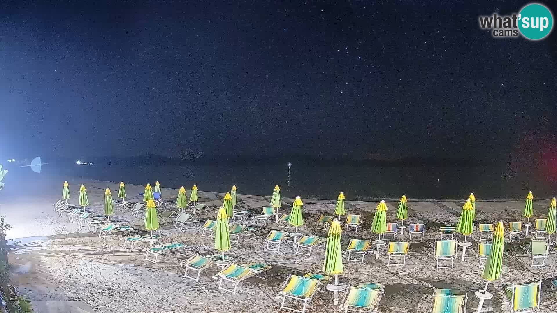 Spletna kamera Porto Pino – Pogled v živo iz Sant’Anna Arresi