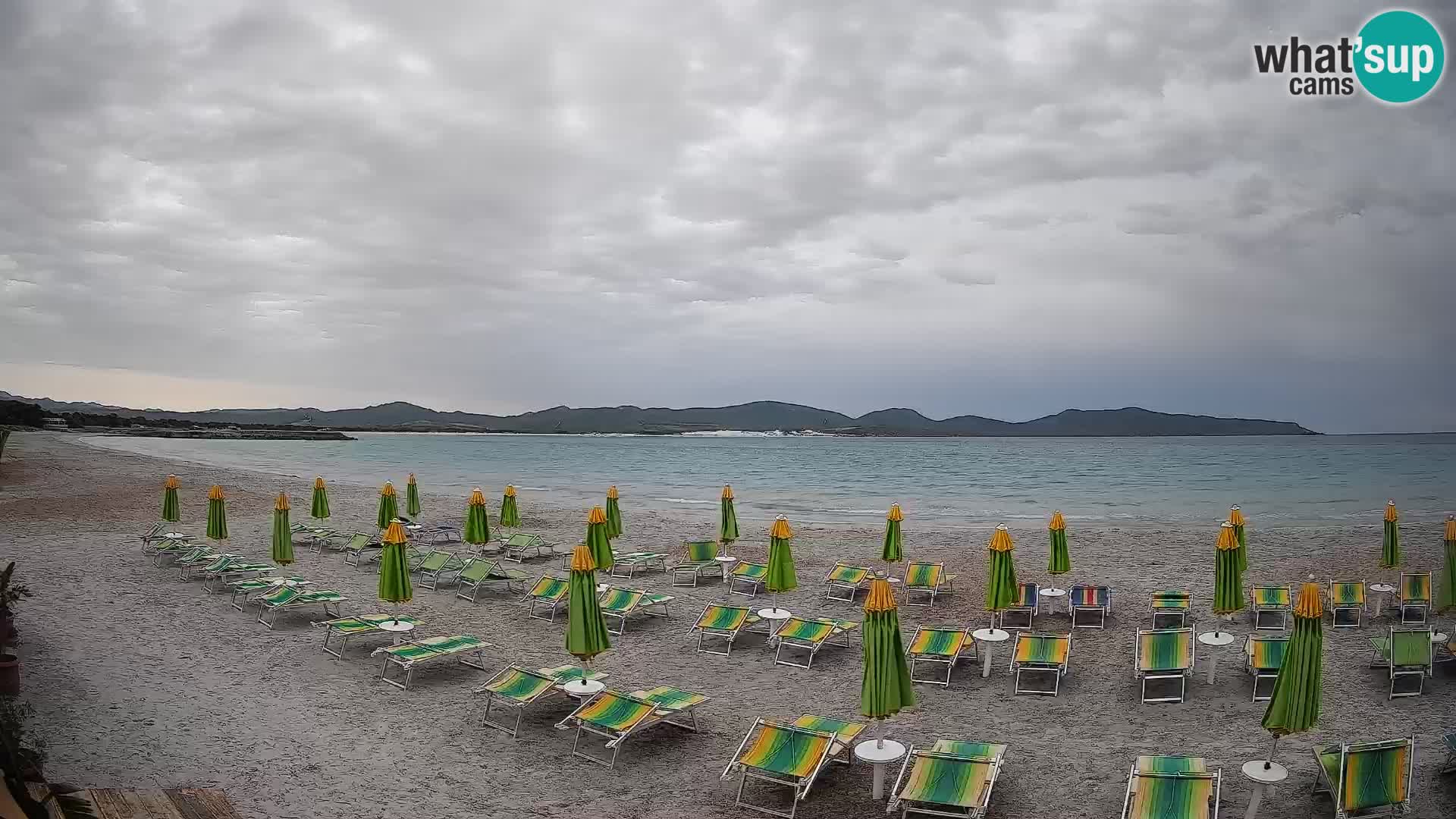 Spletna kamera Porto Pino – Pogled v živo iz Sant’Anna Arresi