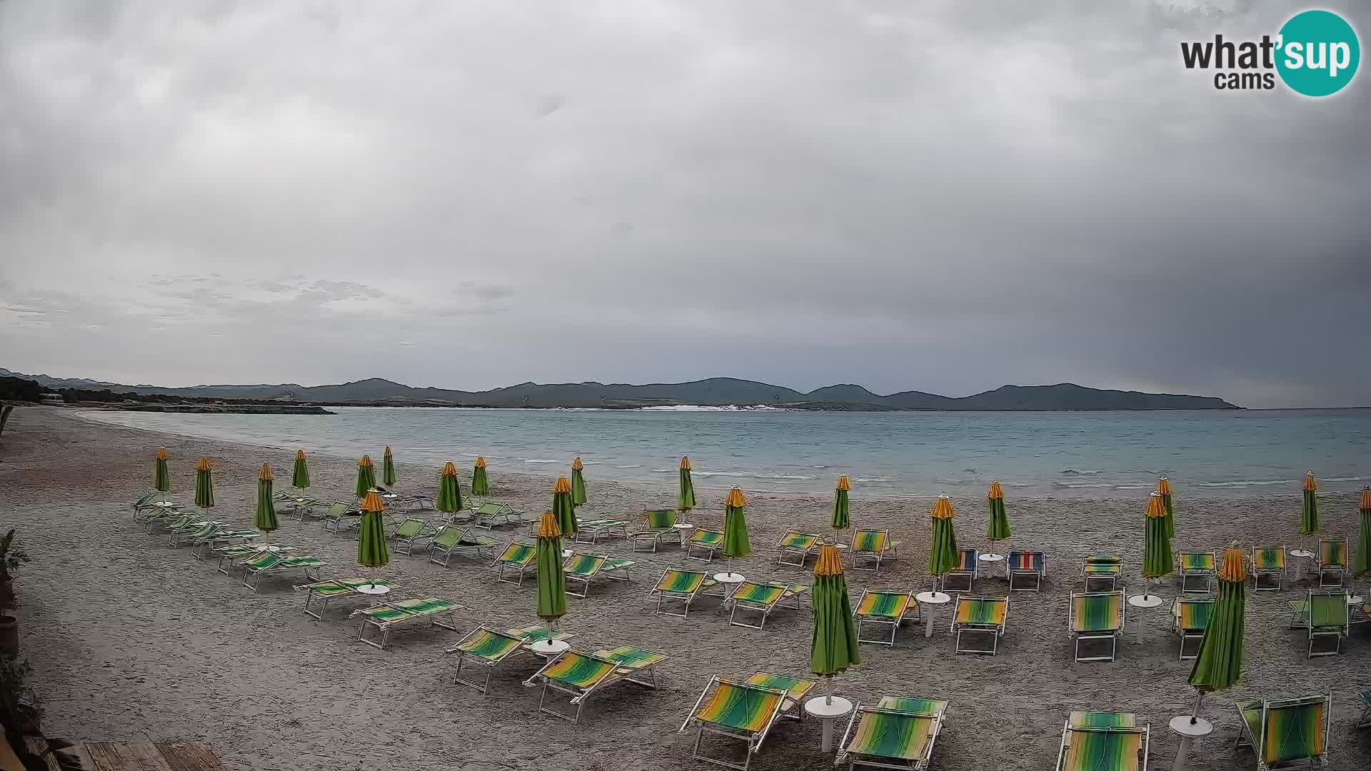 Spletna kamera Porto Pino – Pogled v živo iz Sant’Anna Arresi
