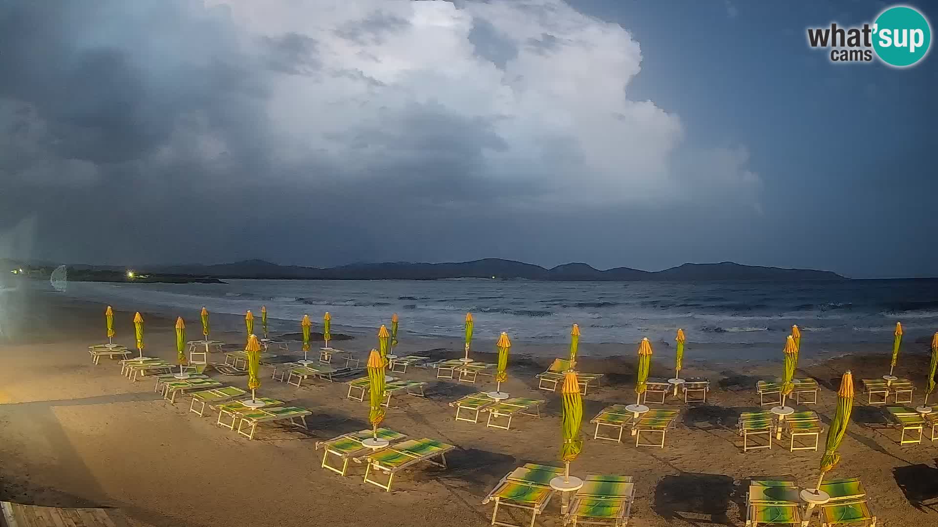 Spletna kamera Porto Pino – Pogled v živo iz Sant’Anna Arresi