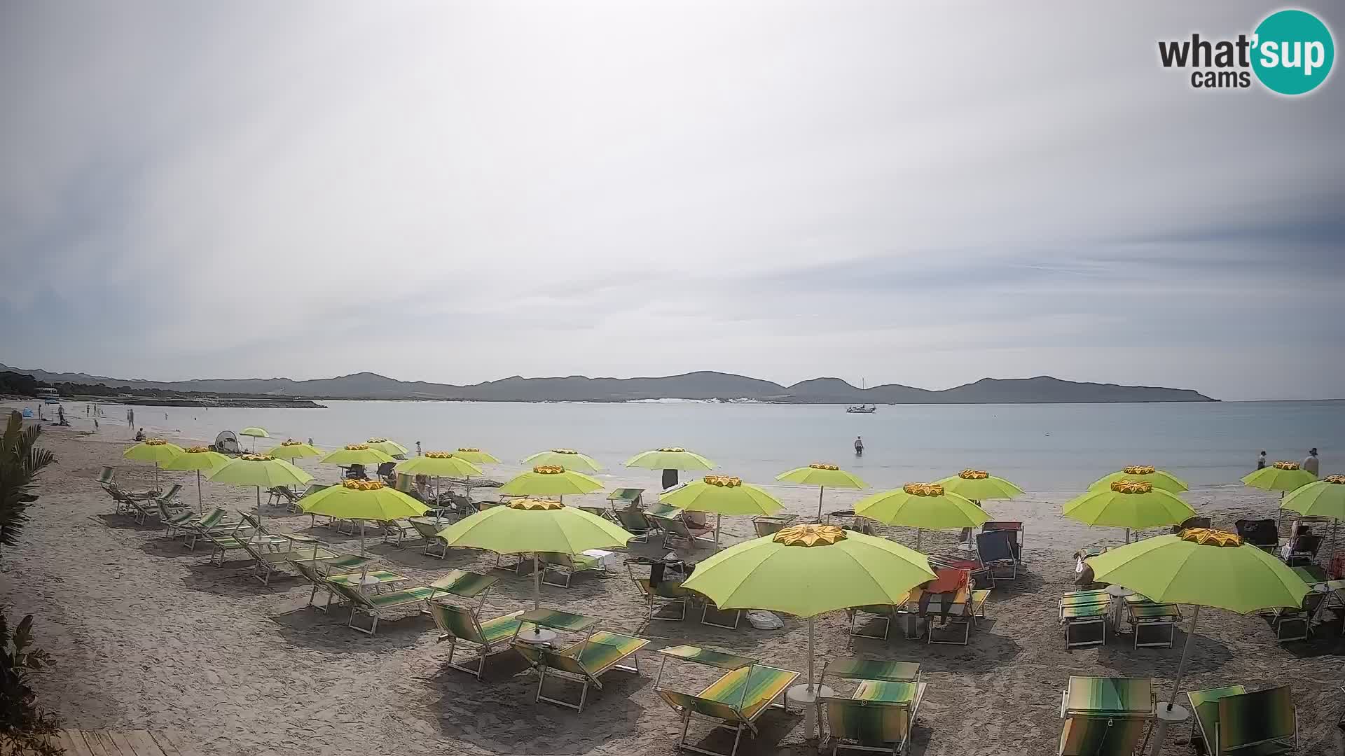 Spletna kamera Porto Pino – Pogled v živo iz Sant’Anna Arresi