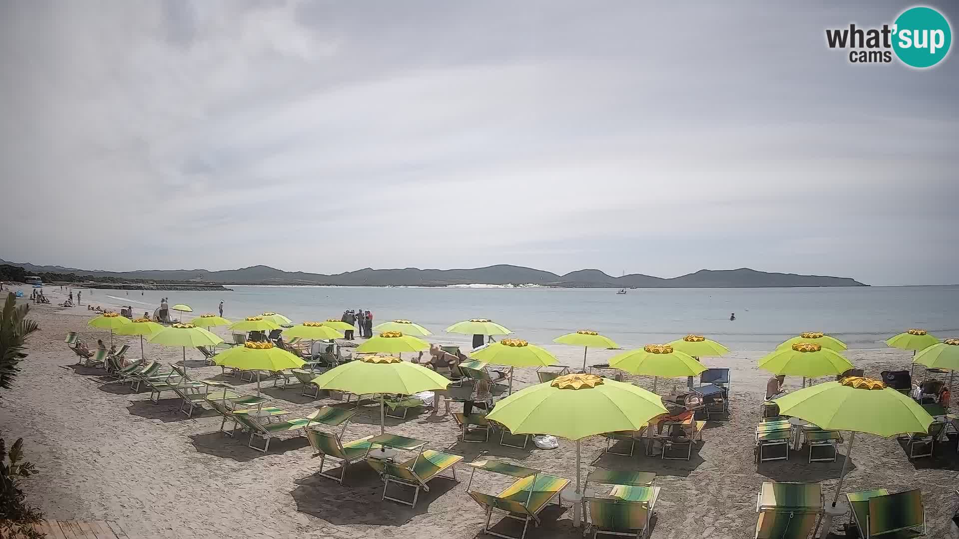 Spletna kamera Porto Pino – Pogled v živo iz Sant’Anna Arresi