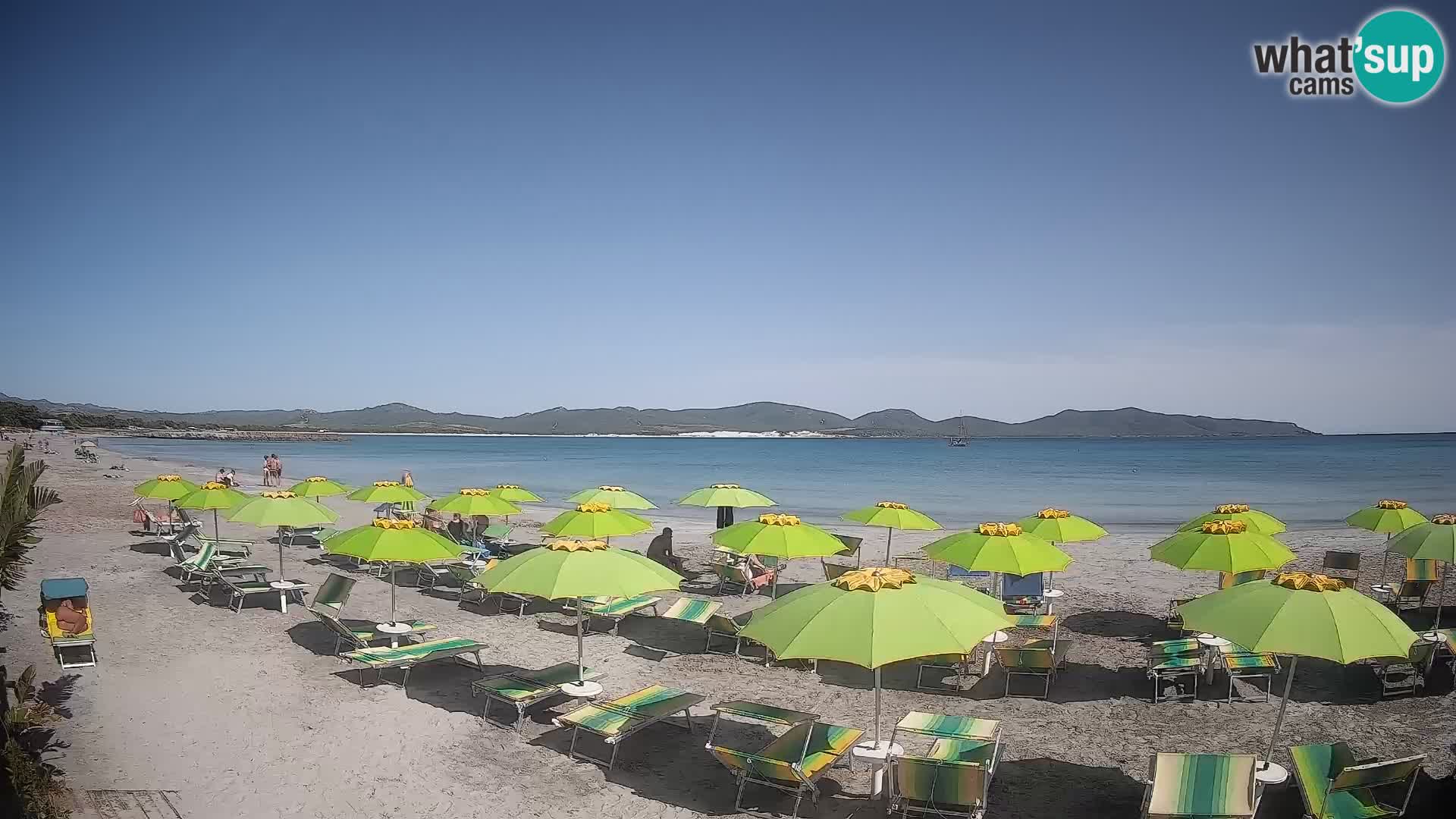 Web kamera Porto Pino – Pogled uživo iz Sant’Anna Arresija
