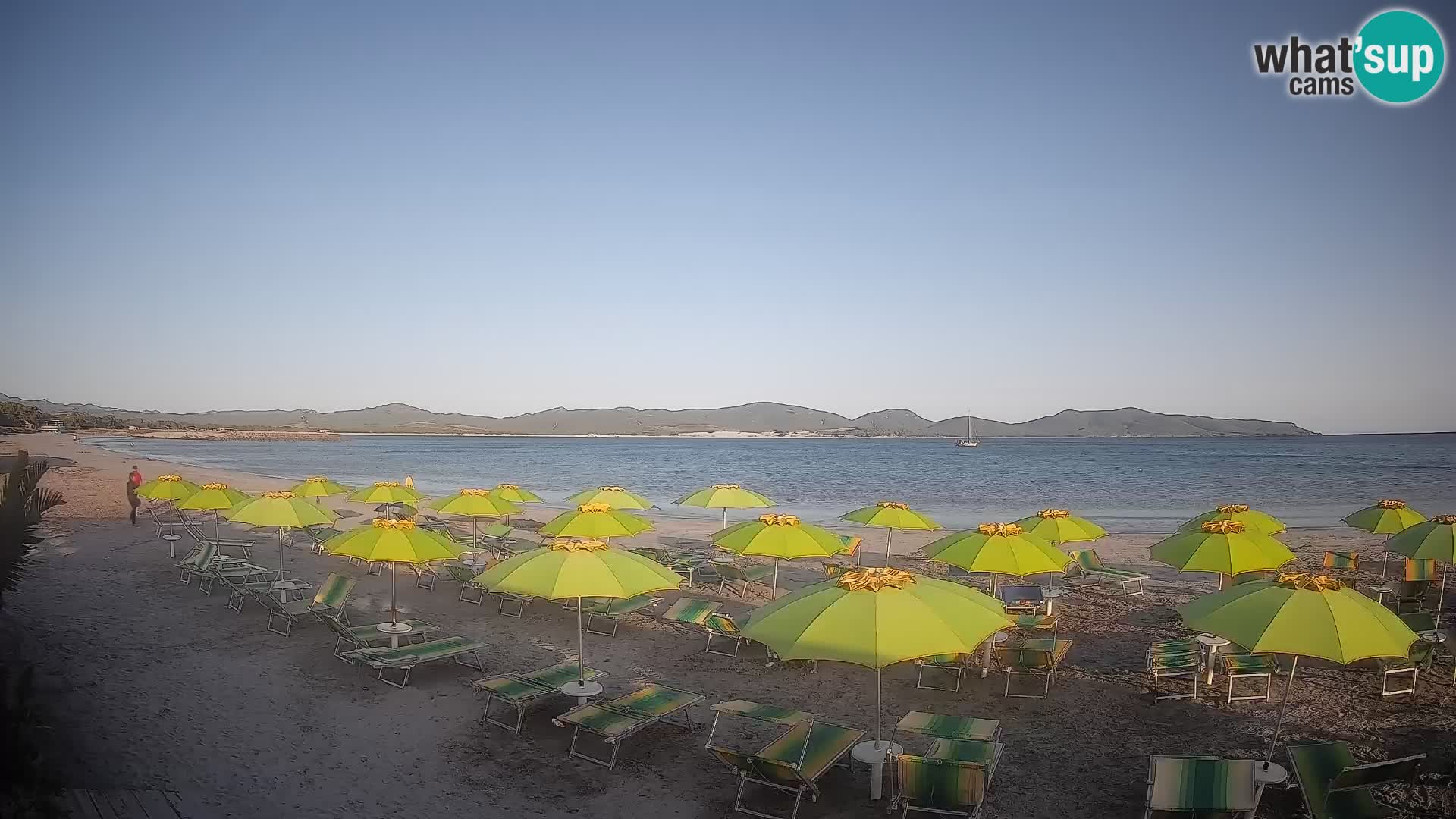 Spletna kamera Porto Pino – Pogled v živo iz Sant’Anna Arresi