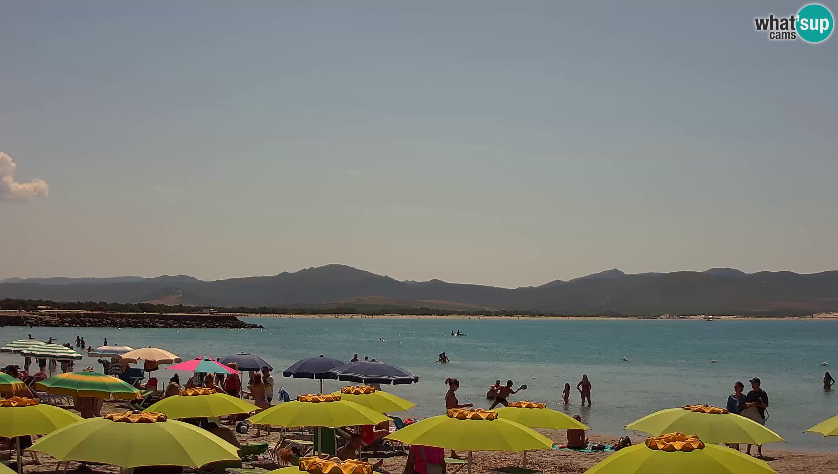 Spletna kamera Porto Pino – Pogled v živo iz Sant’Anna Arresi