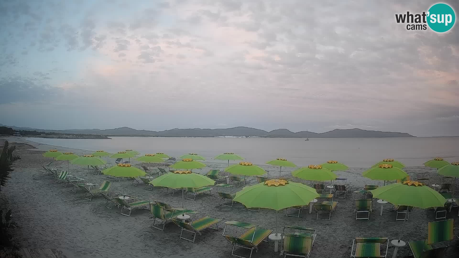 Spletna kamera Porto Pino – Pogled v živo iz Sant’Anna Arresi