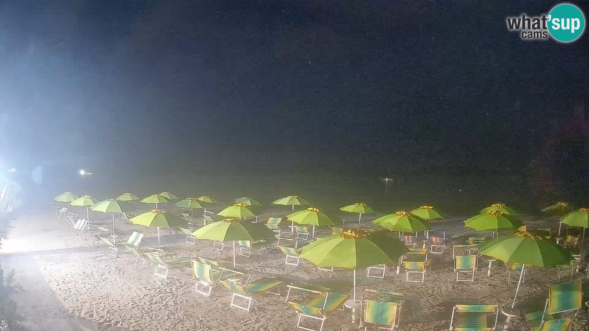 Spletna kamera Porto Pino – Pogled v živo iz Sant’Anna Arresi
