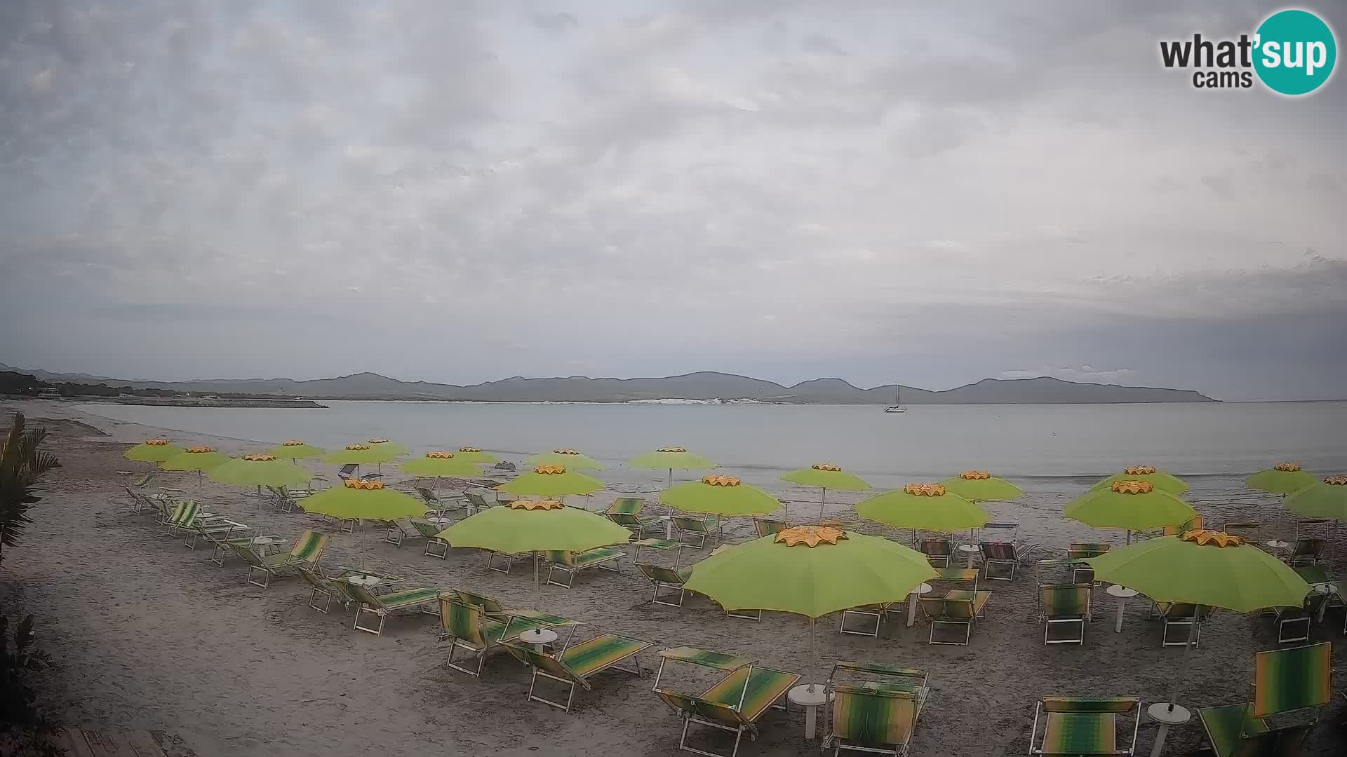 Spletna kamera Porto Pino – Pogled v živo iz Sant’Anna Arresi