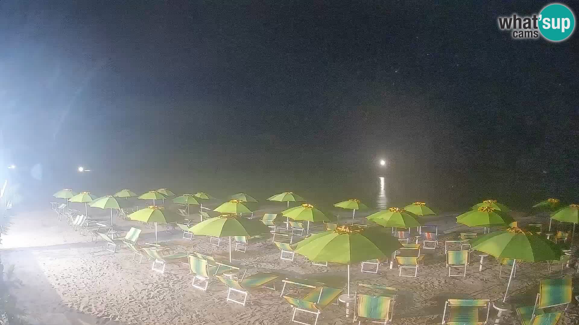 Spletna kamera Porto Pino – Pogled v živo iz Sant’Anna Arresi