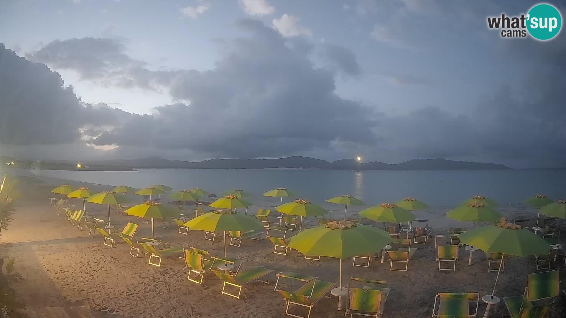 Spletna kamera Porto Pino – Pogled v živo iz Sant’Anna Arresi