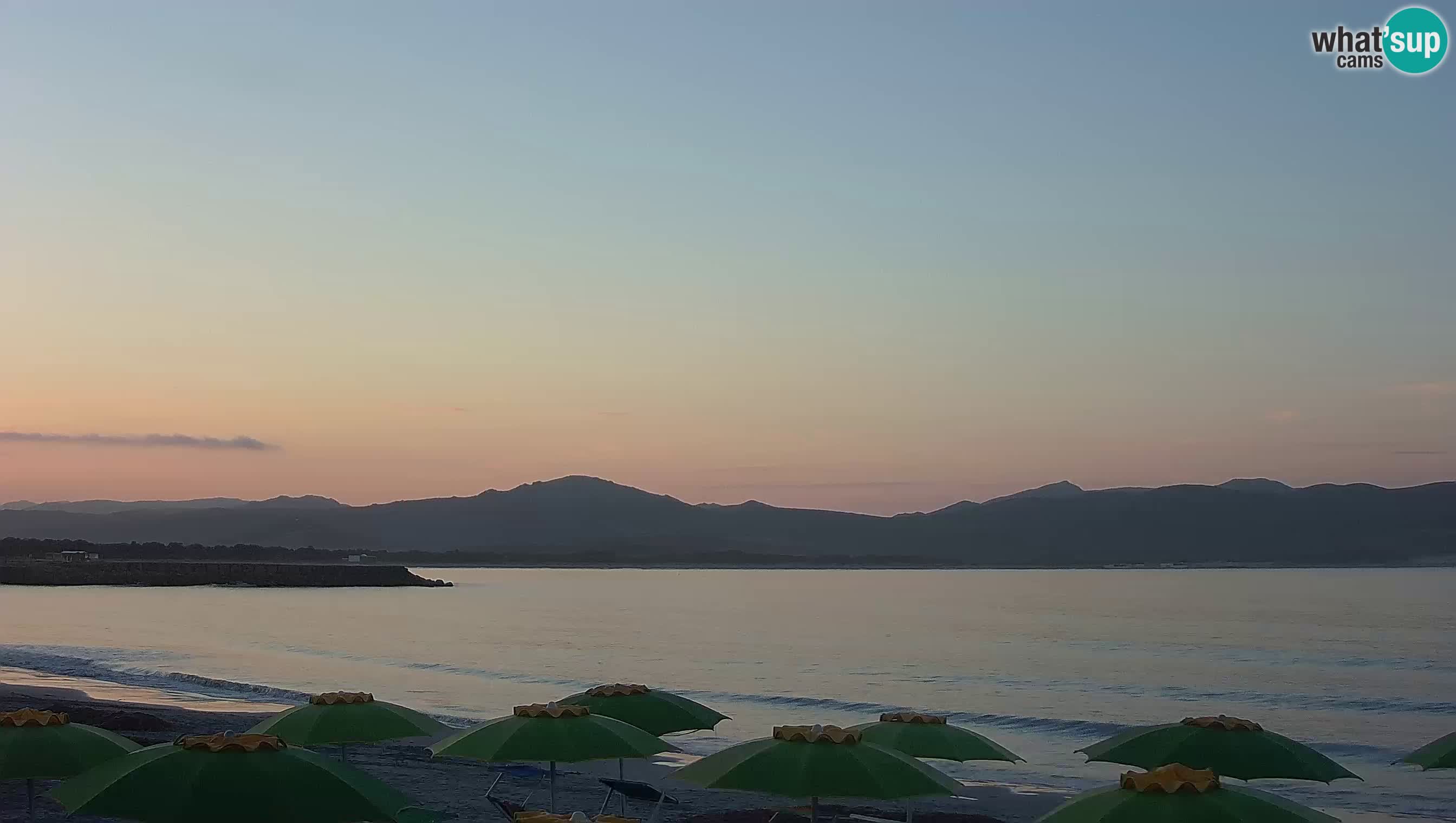 Spletna kamera Porto Pino – Pogled v živo iz Sant’Anna Arresi