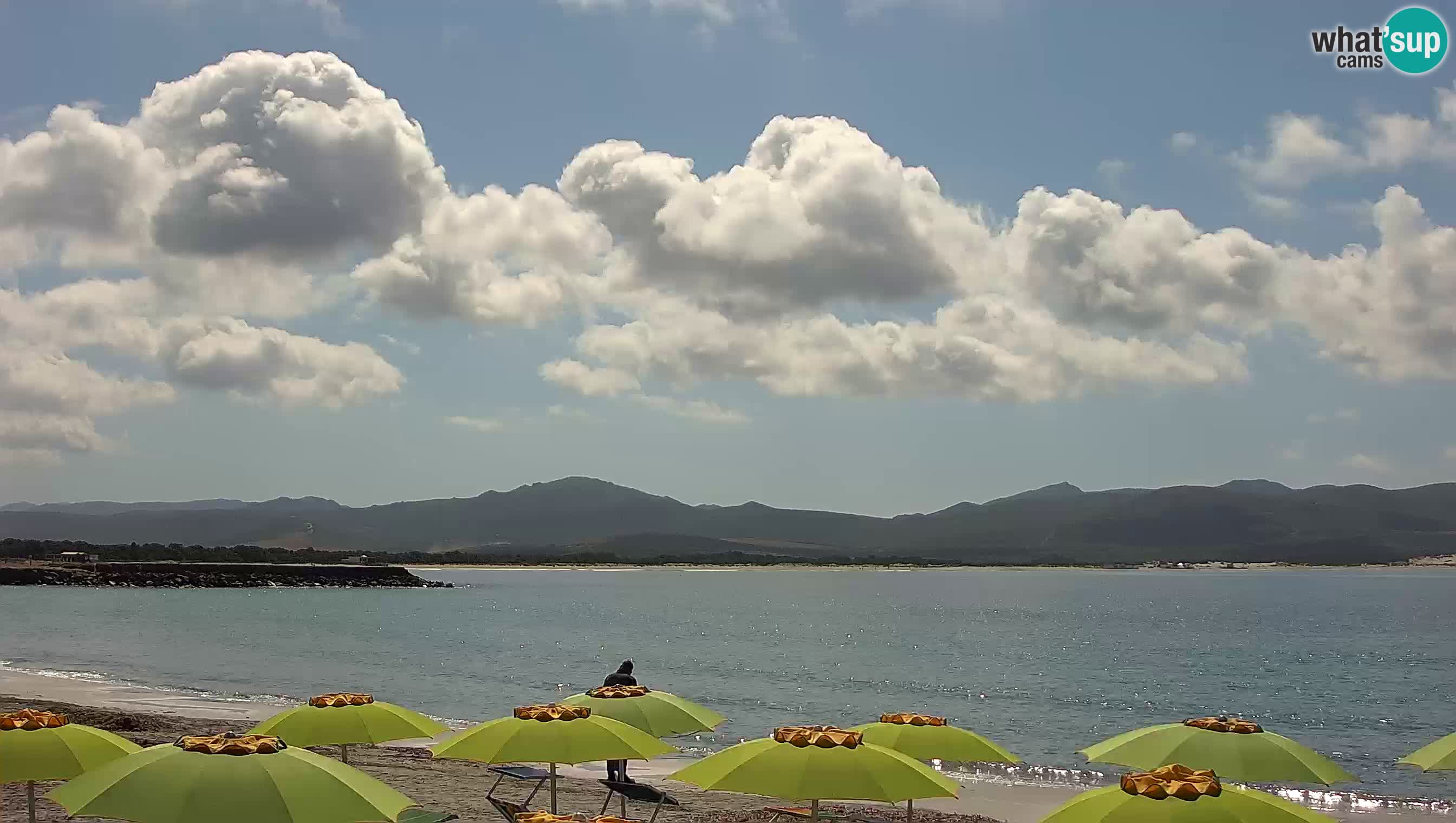 Spletna kamera Porto Pino – Pogled v živo iz Sant’Anna Arresi