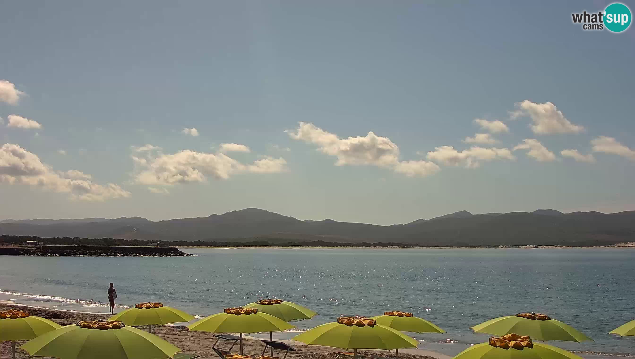 Spletna kamera Porto Pino – Pogled v živo iz Sant’Anna Arresi