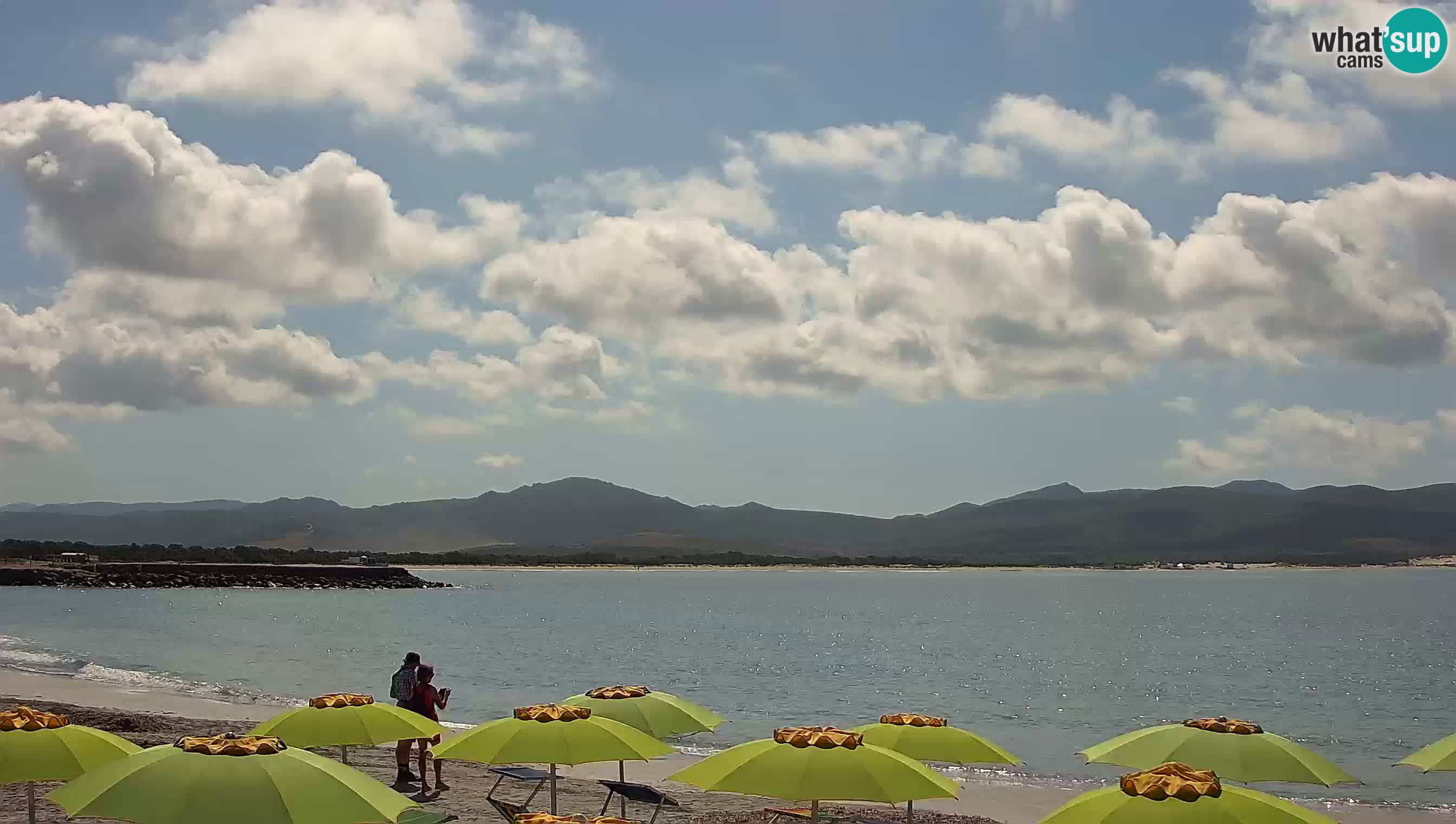 Spletna kamera Porto Pino – Pogled v živo iz Sant’Anna Arresi