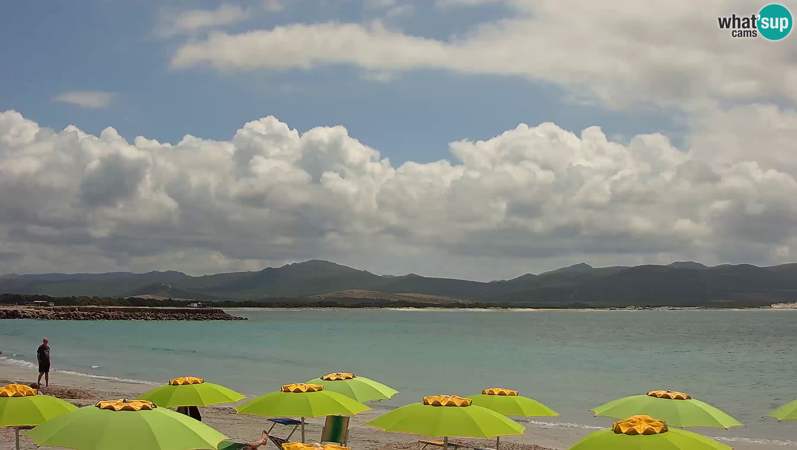 Spletna kamera Porto Pino – Pogled v živo iz Sant’Anna Arresi