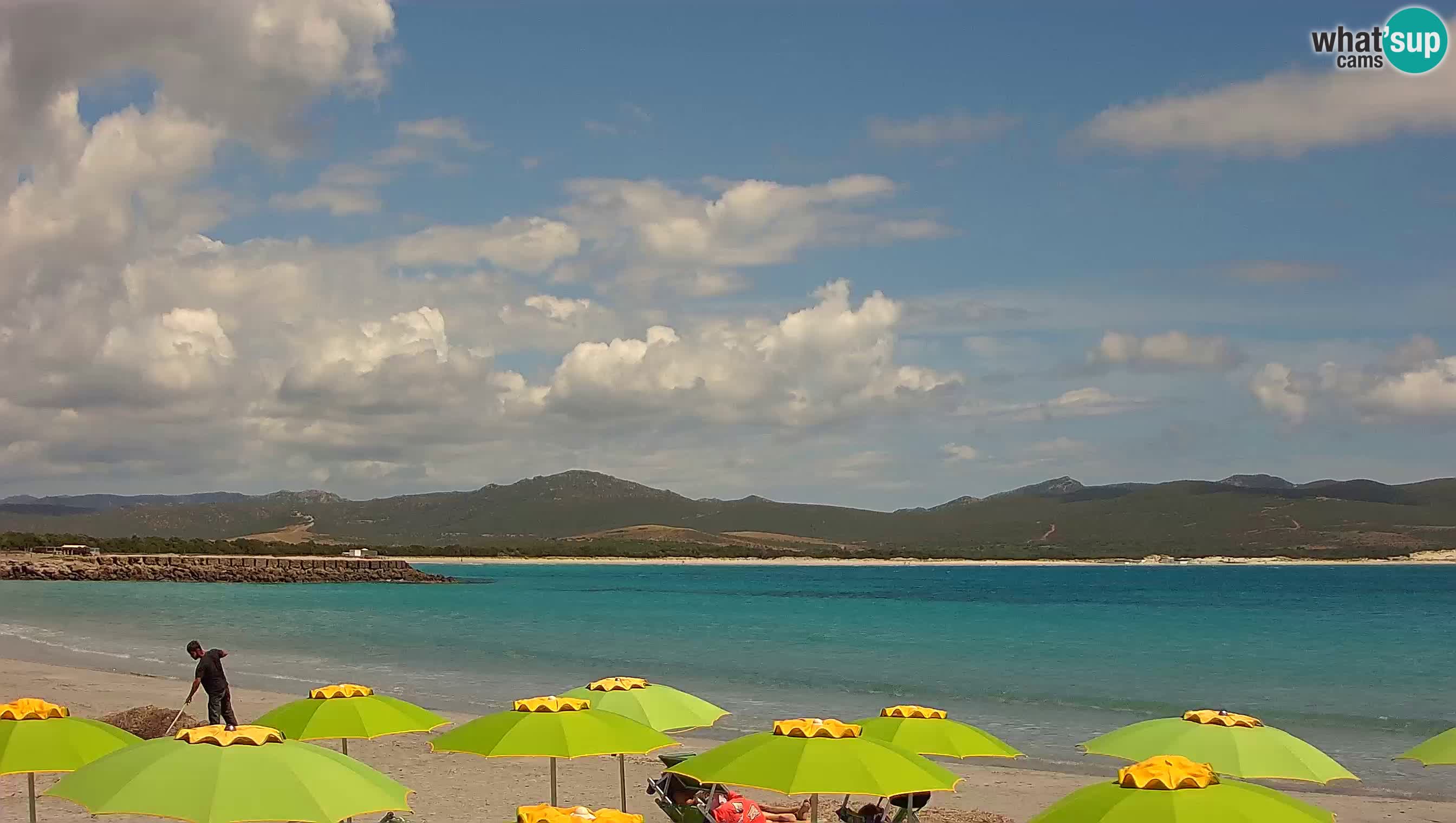 Webcam Porto Pino – Vista en directo desde Sant’Anna Arresi