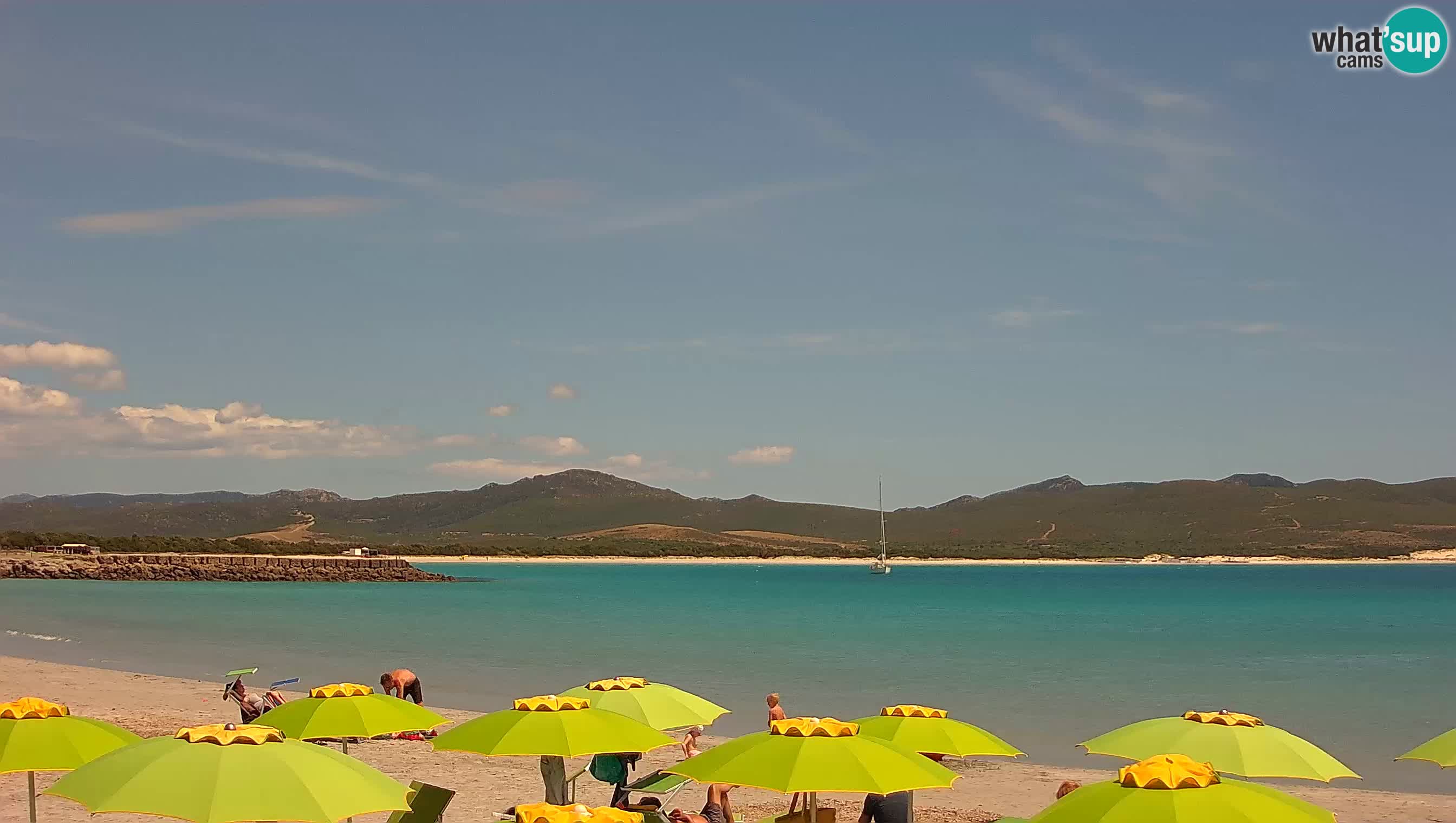 Webcam Porto Pino – Vue en direct depuis Sant’Anna Arresi
