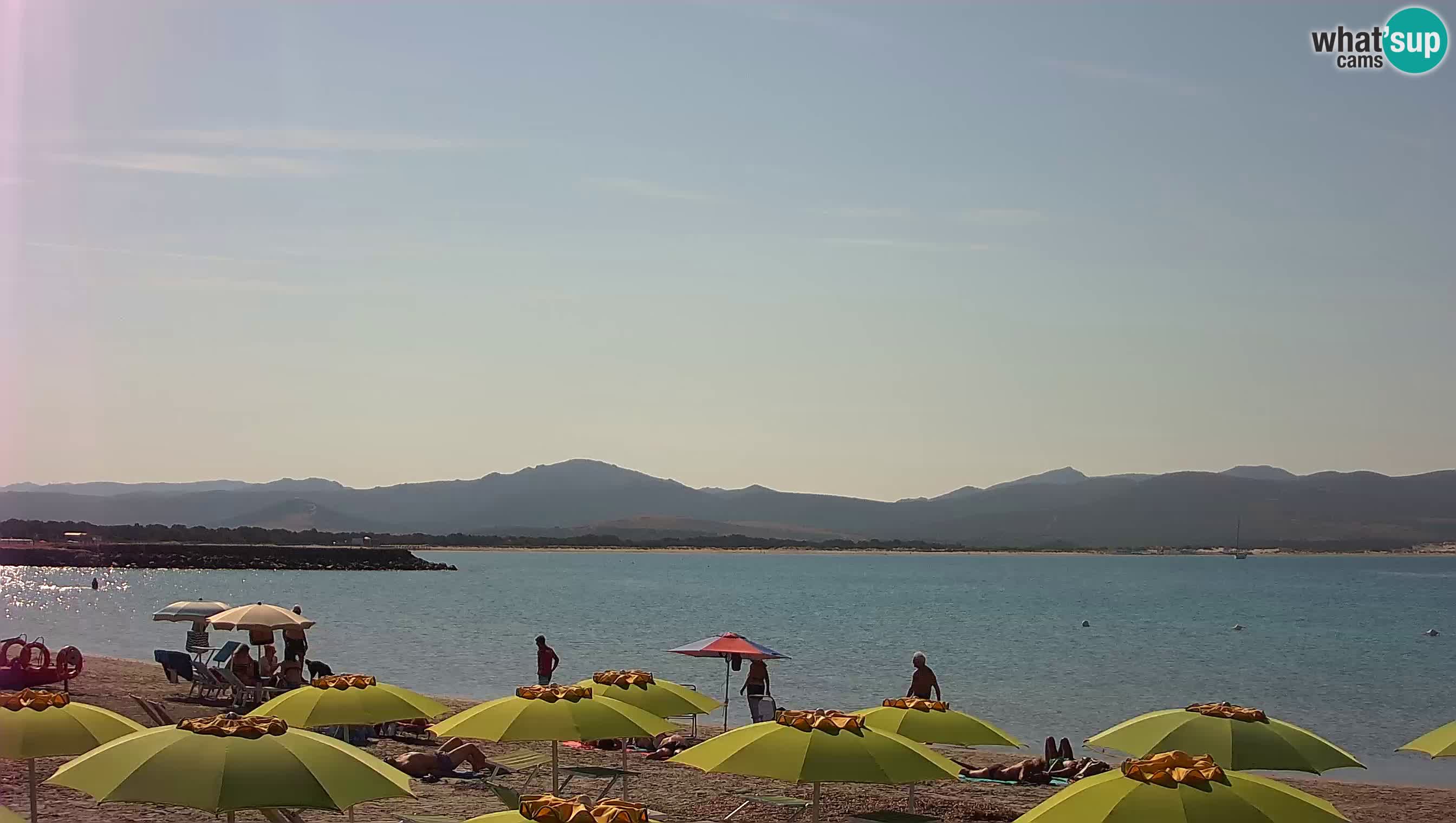 Spletna kamera Porto Pino – Pogled v živo iz Sant’Anna Arresi