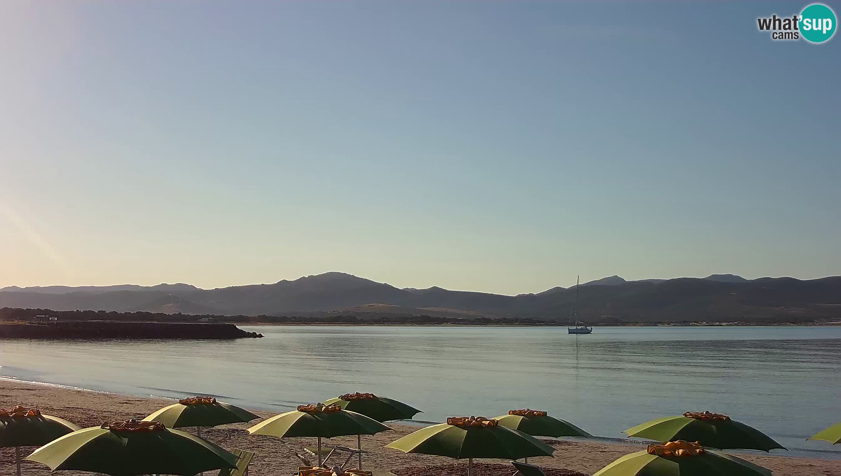 Spletna kamera Porto Pino – Pogled v živo iz Sant’Anna Arresi