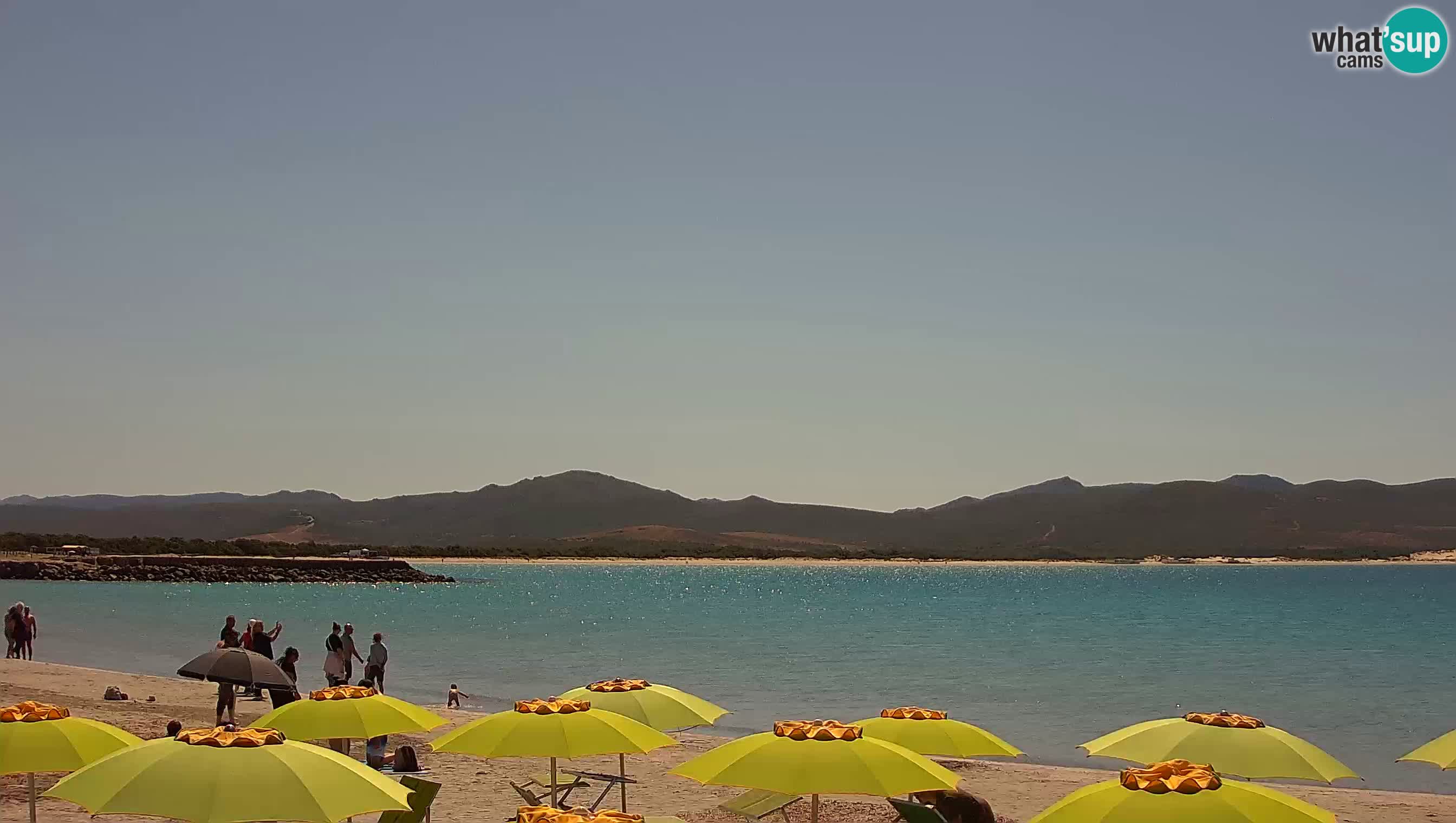 Spletna kamera Porto Pino – Pogled v živo iz Sant’Anna Arresi