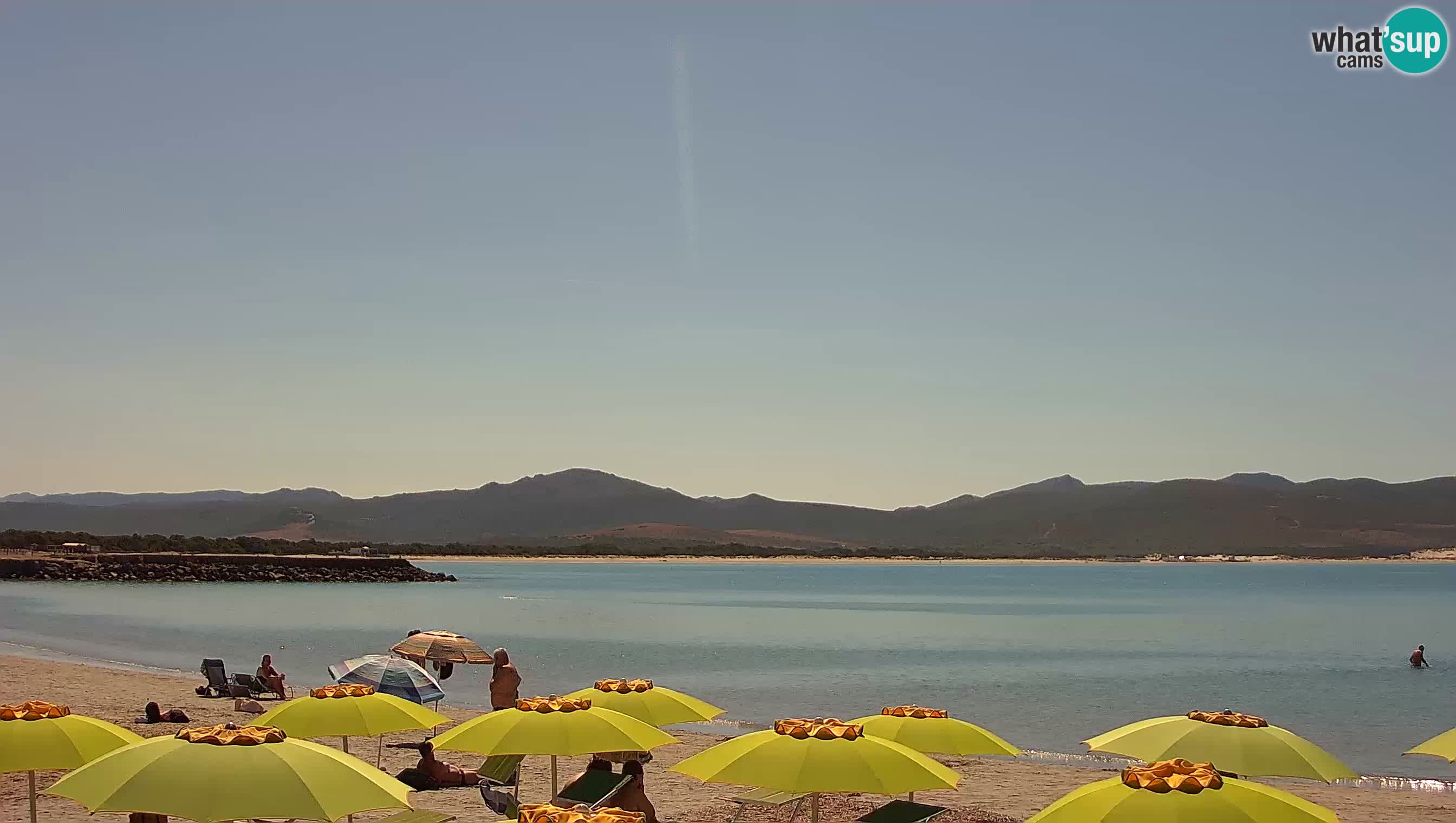 Spletna kamera Porto Pino – Pogled v živo iz Sant’Anna Arresi