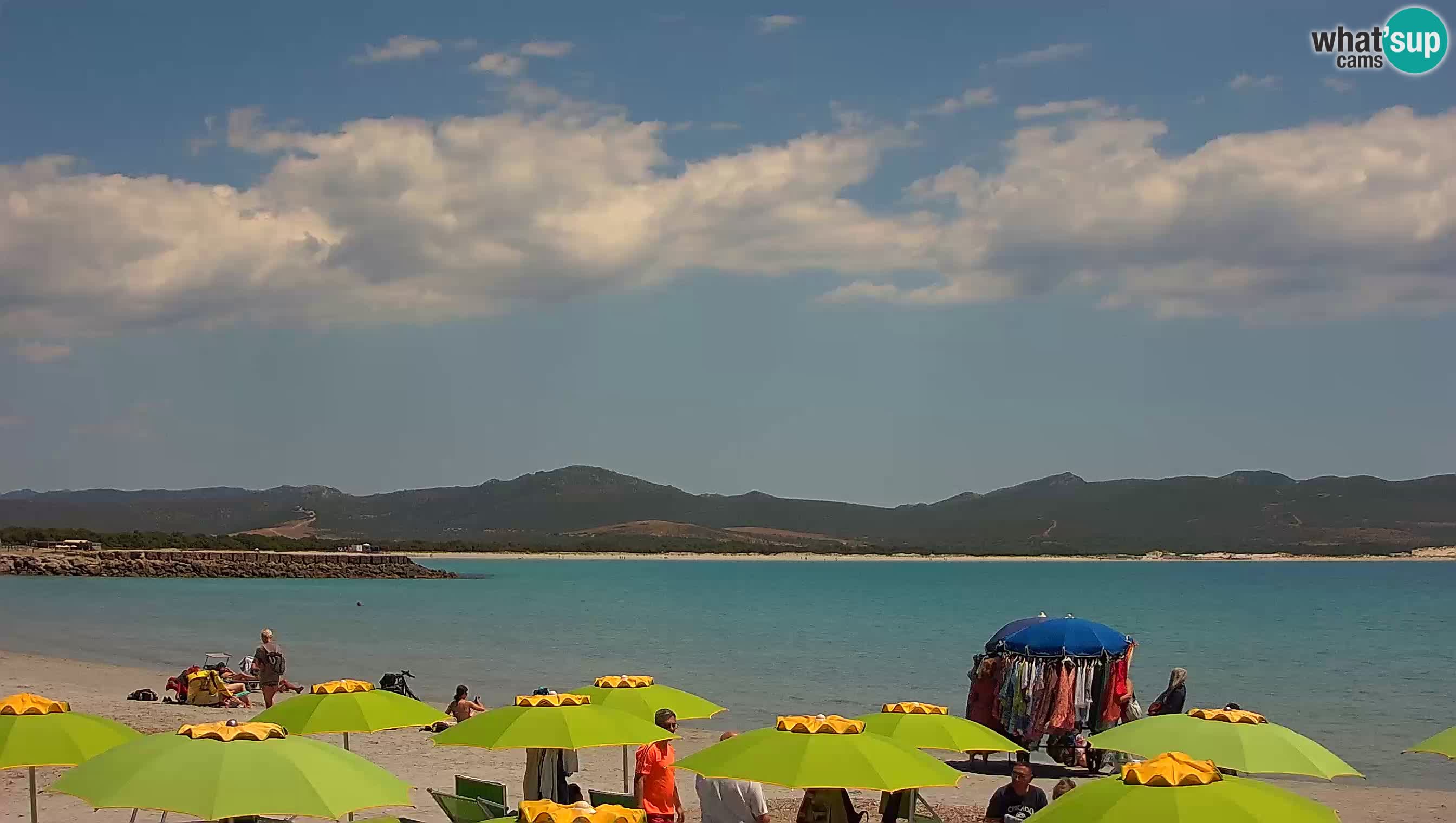 Spletna kamera Porto Pino – Pogled v živo iz Sant’Anna Arresi