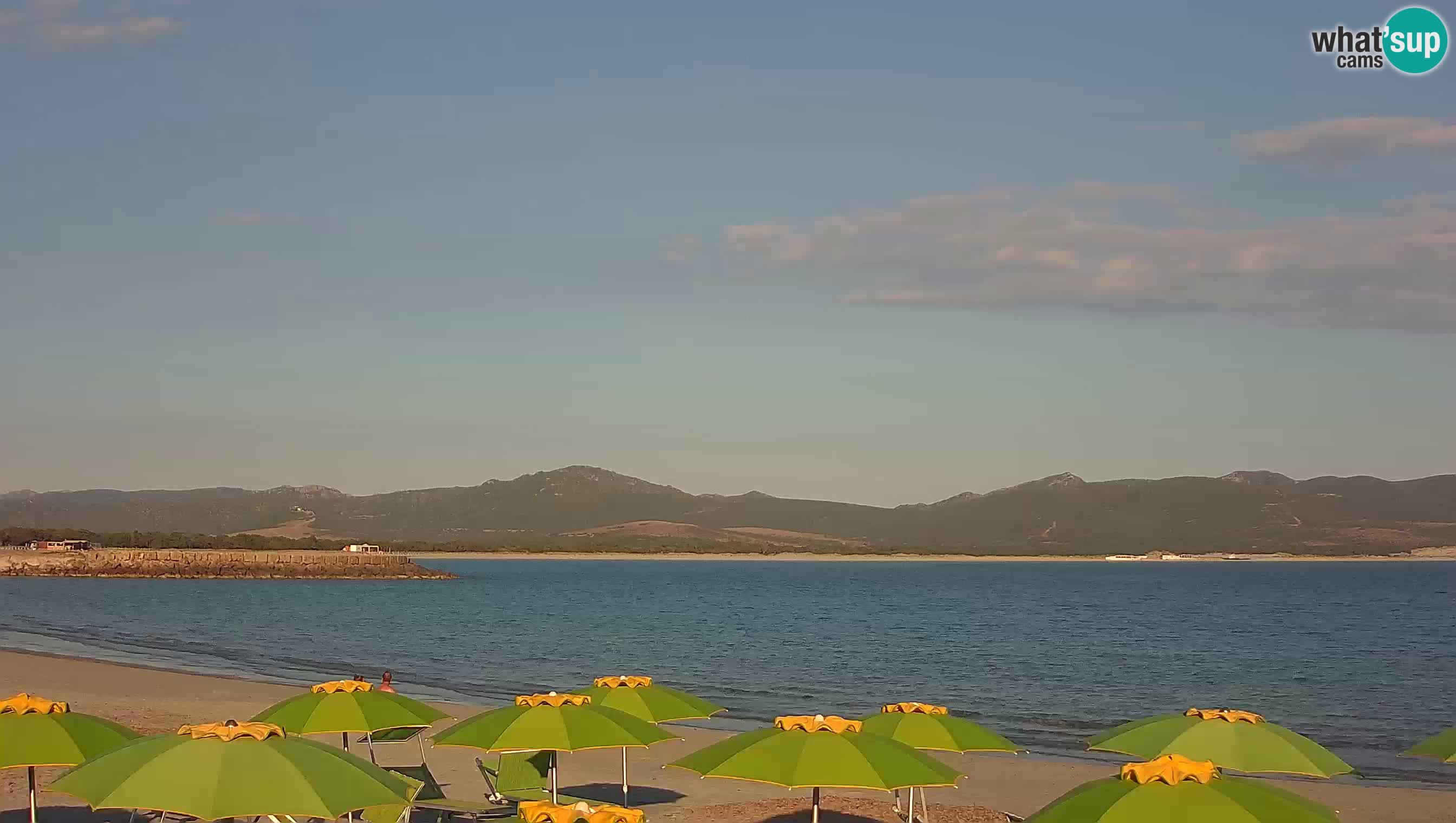 Spletna kamera Porto Pino – Pogled v živo iz Sant’Anna Arresi