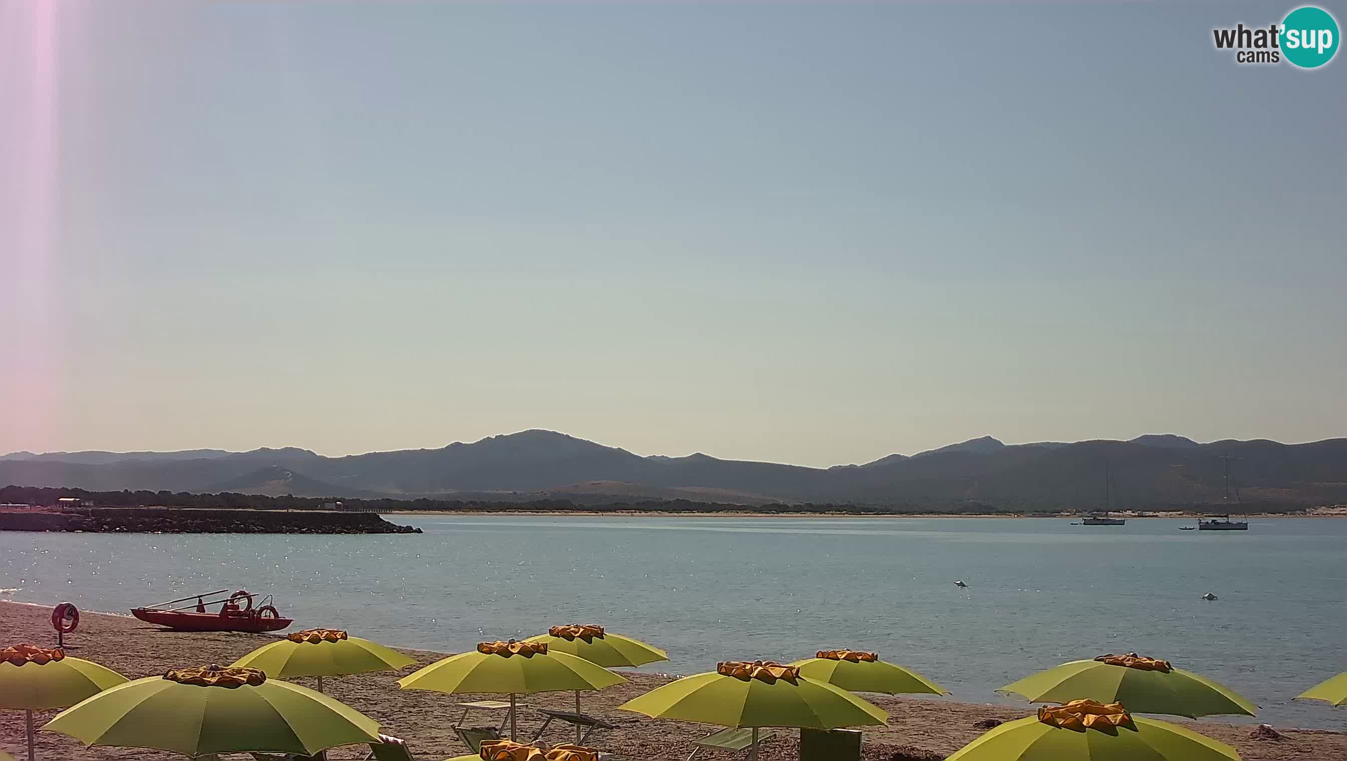 Spletna kamera Porto Pino – Pogled v živo iz Sant’Anna Arresi